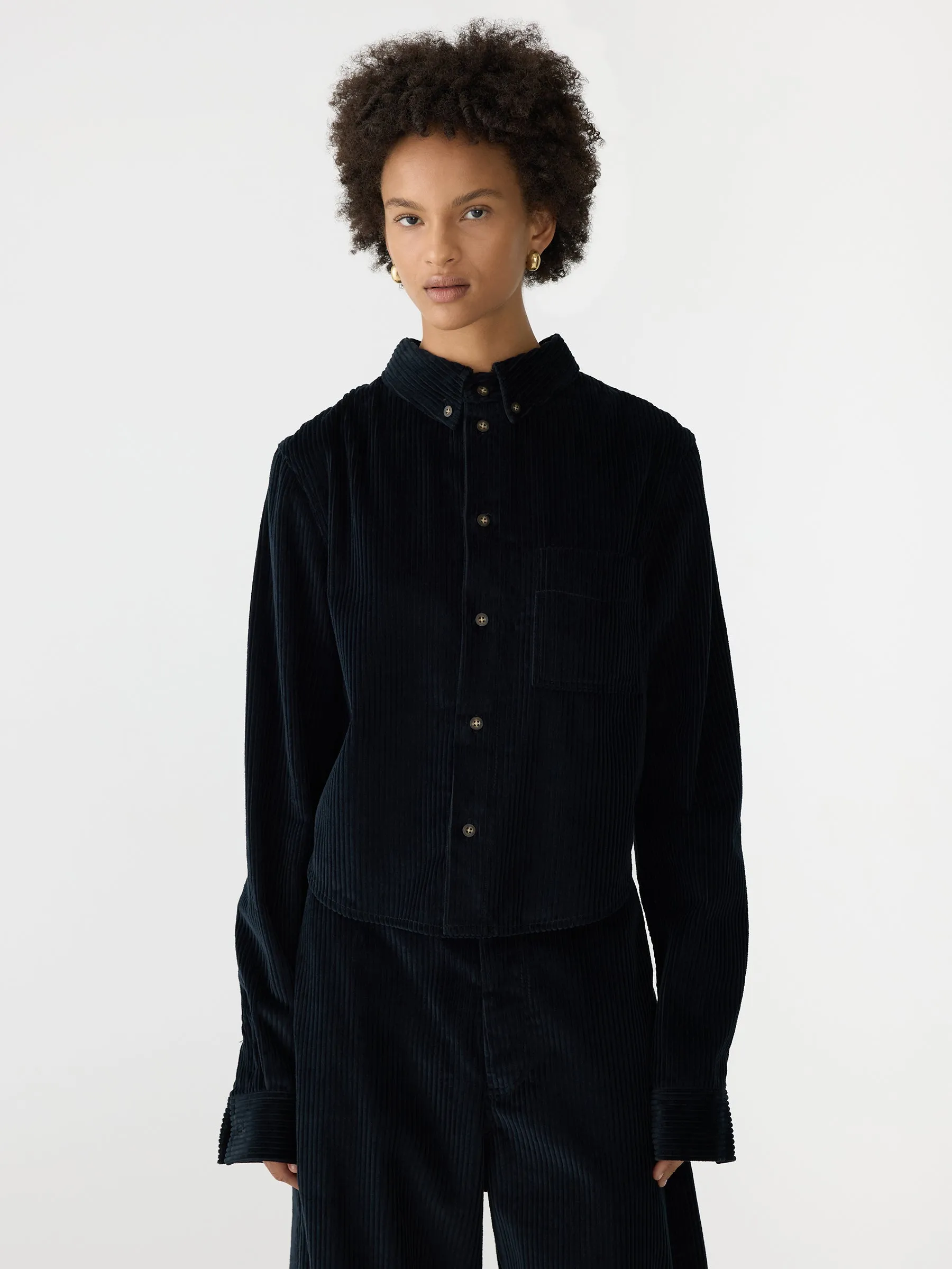 Cord Classic Overshirt sold by Bassike product image thumbnail 2