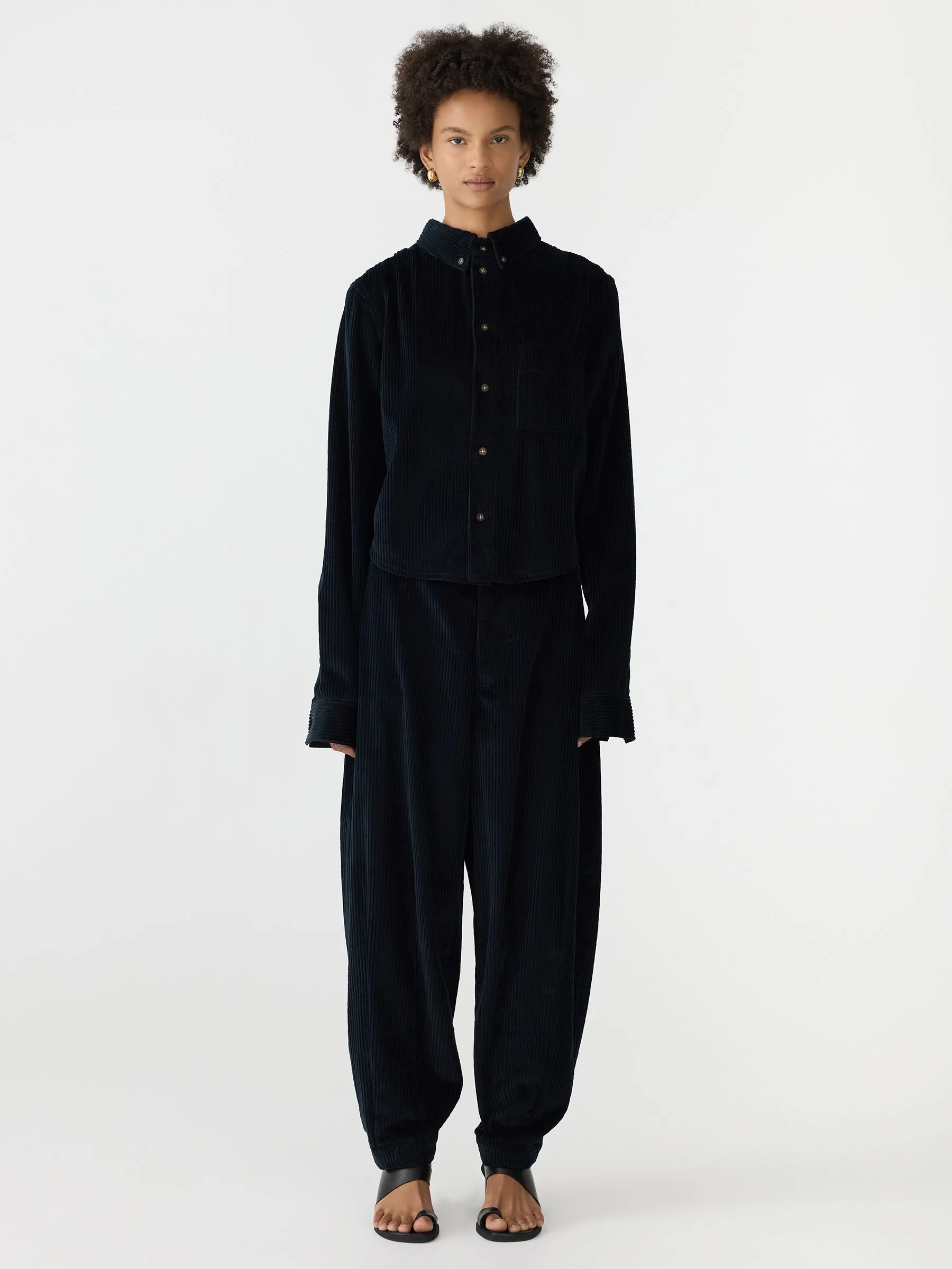 Cord Classic Overshirt sold by Bassike