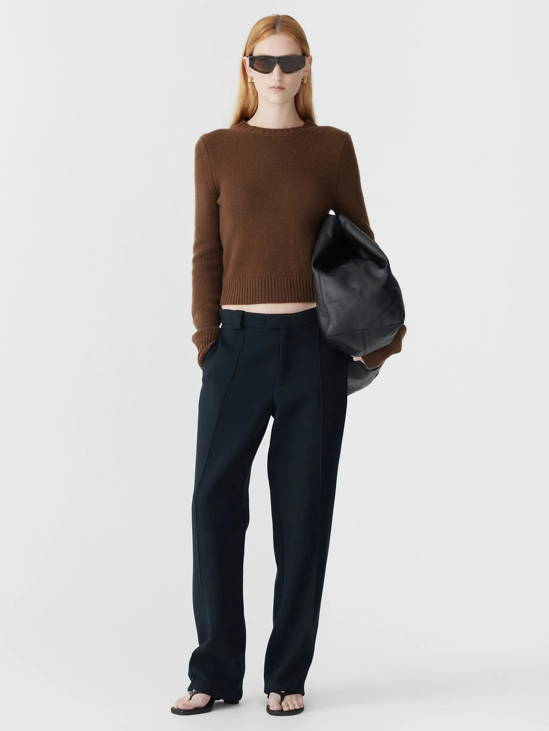 Raised Twill Straight Leg Pant sold by Bassike