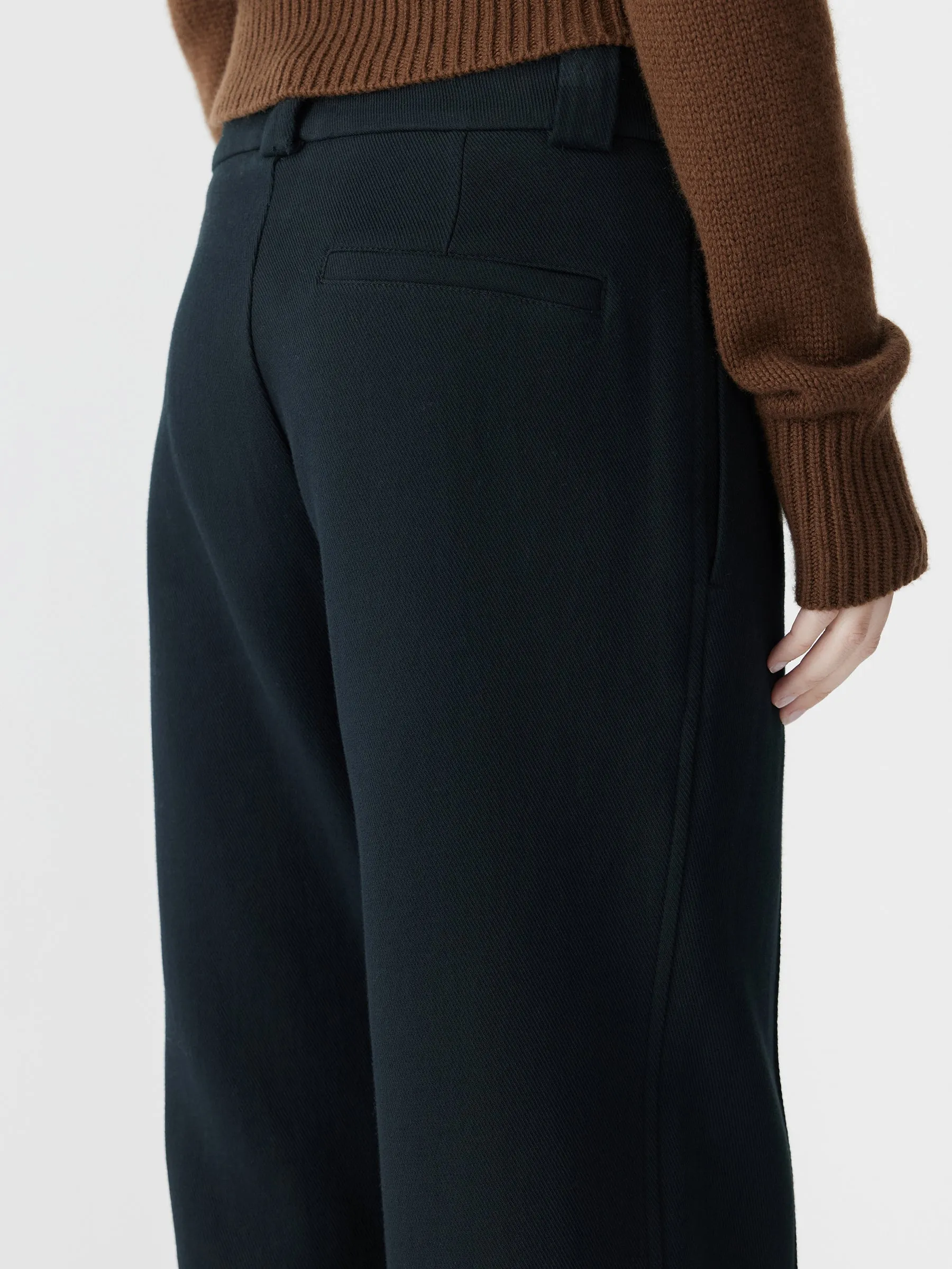 Raised Twill Straight Leg Pant sold by Bassike product image thumbnail 5