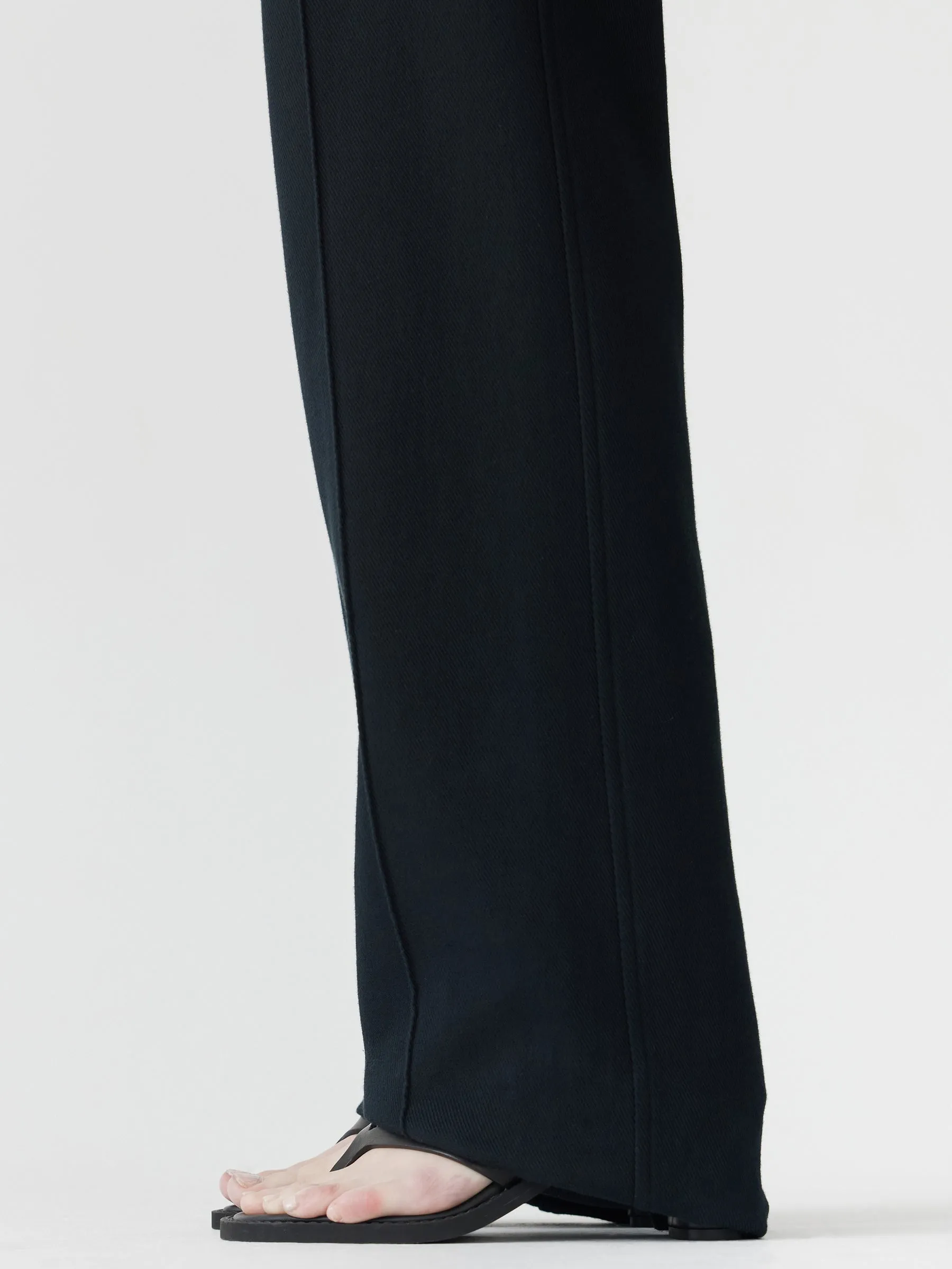 Raised Twill Straight Leg Pant sold by Bassike product image thumbnail 4