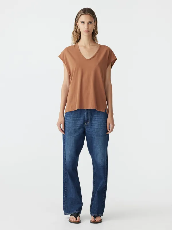 Fine Bind Scoop Neck Tank sold by Bassike