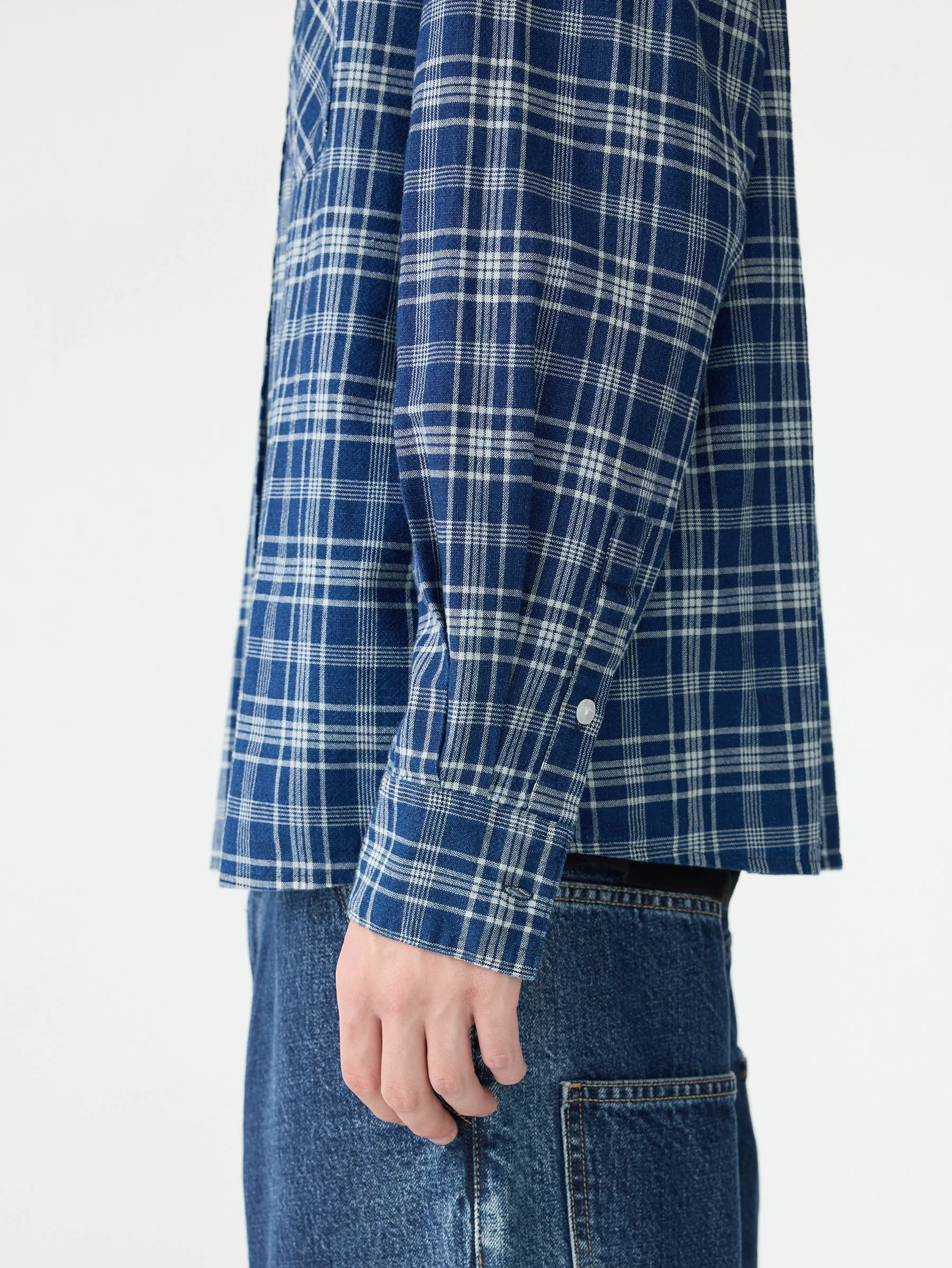 Double Check Shirt sold by Bassike product image thumbnail 5