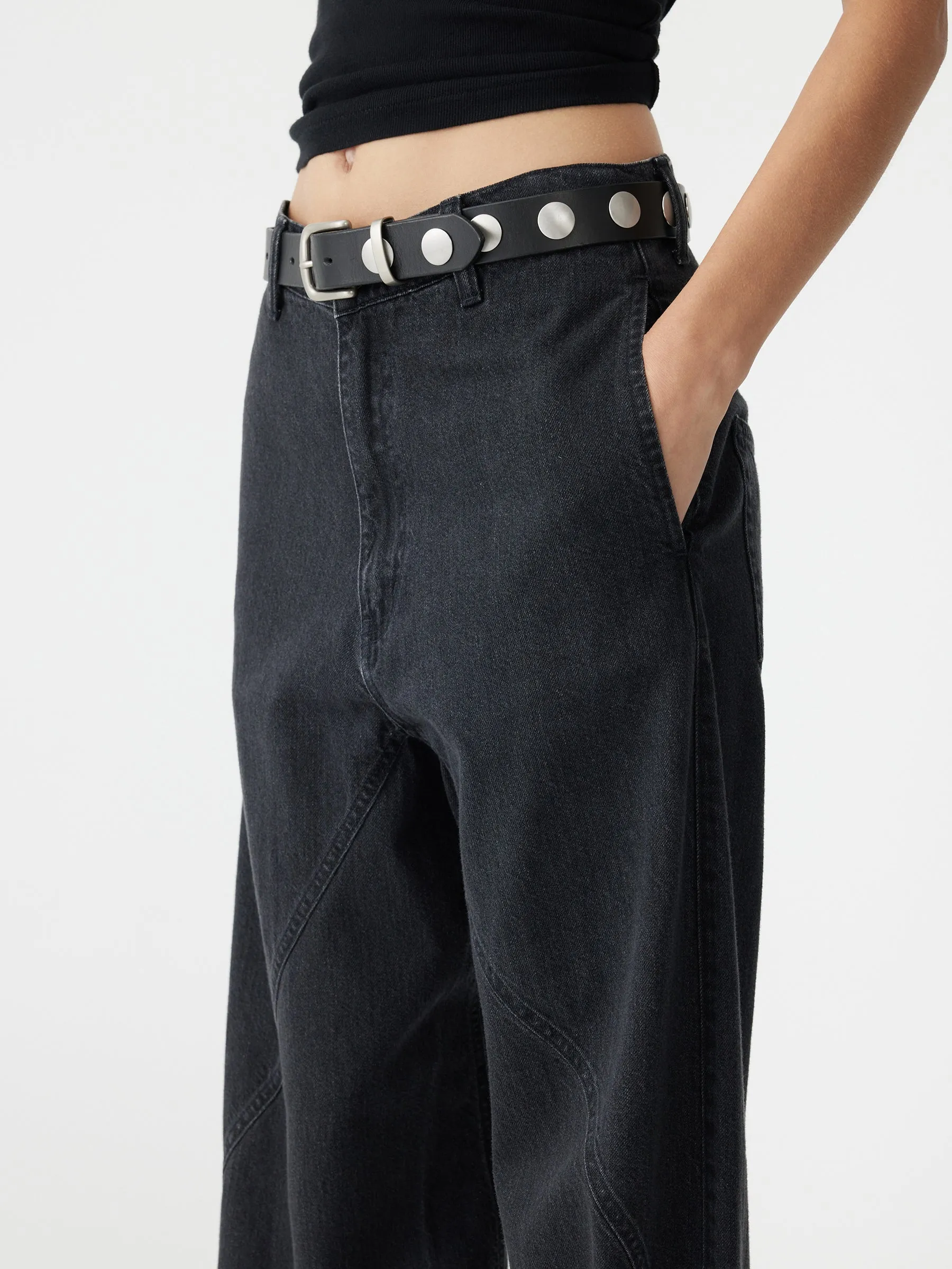 Slouch Panel Jean sold by Bassike product image thumbnail 3