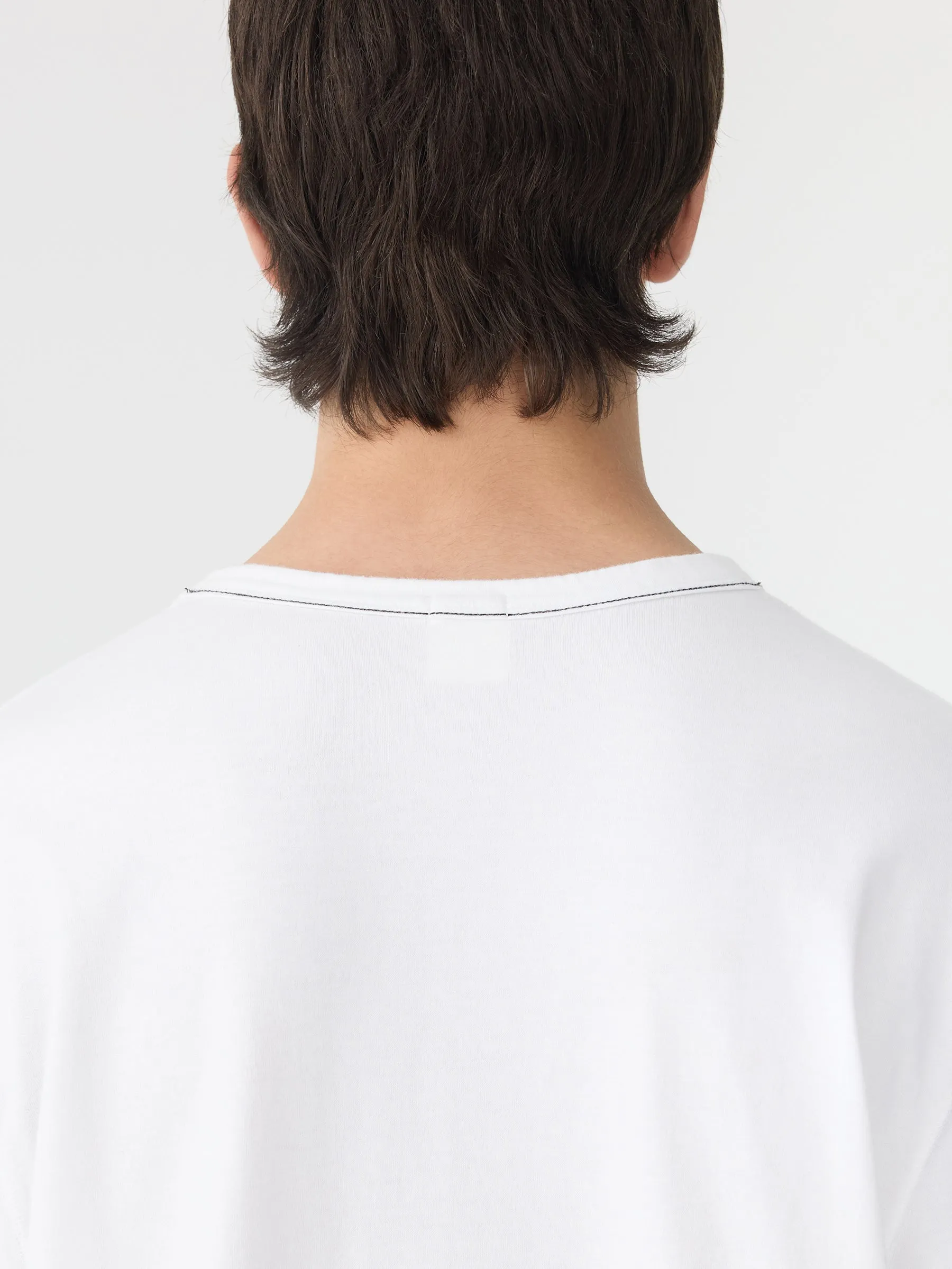 Midweight Heritage Long Sleeve T-Shirt sold by Bassike product image thumbnail 5