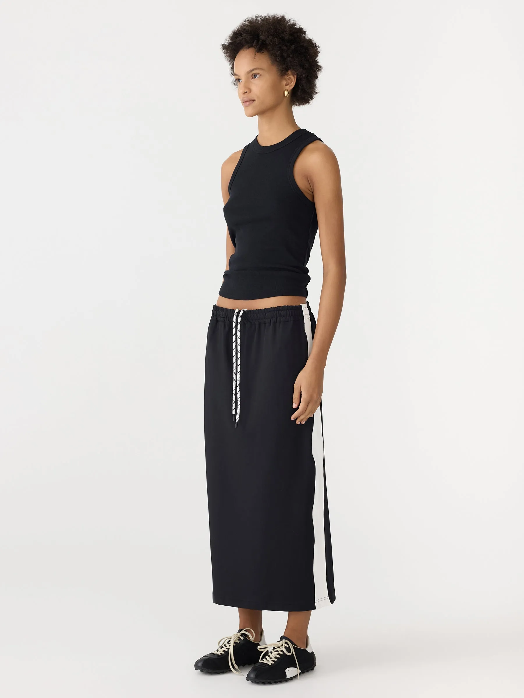 Stretch Twill Pull On Skirt sold by Bassike product image thumbnail 2