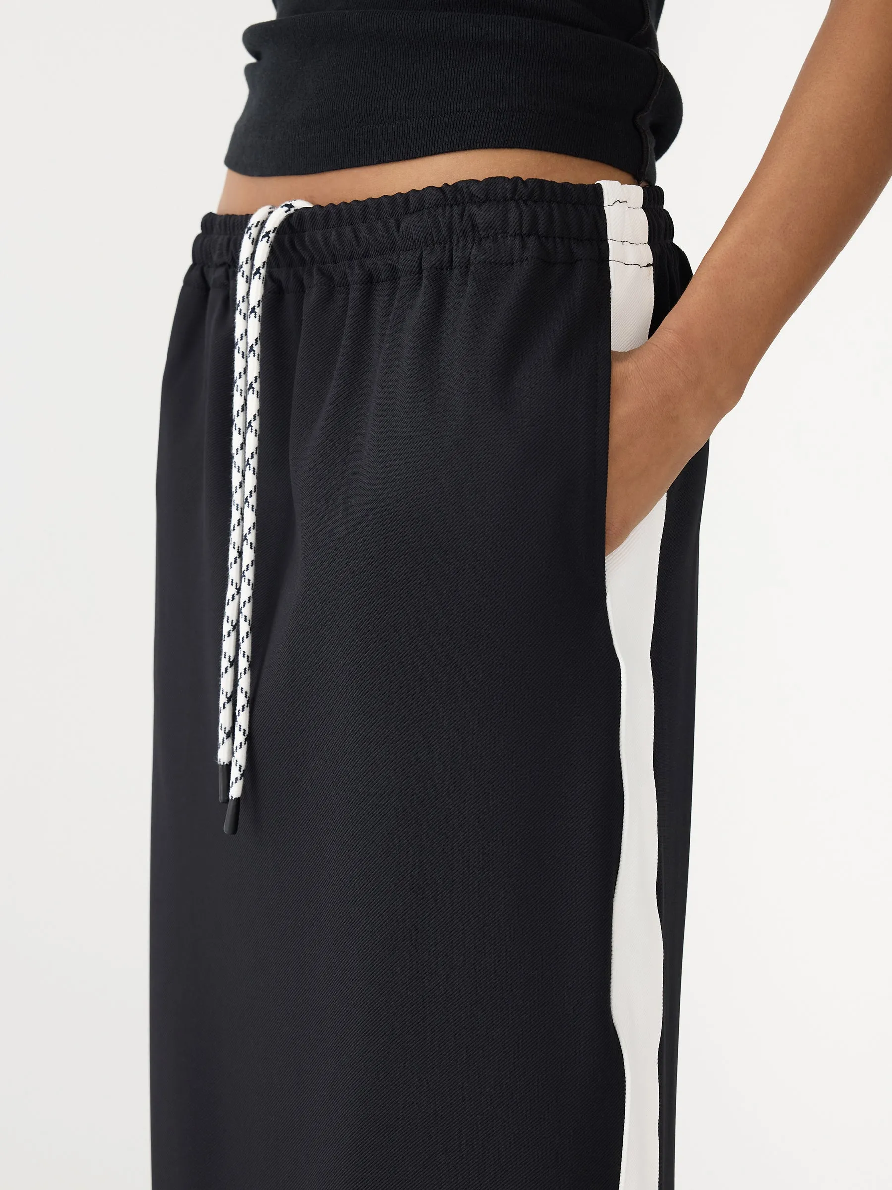 Stretch Twill Pull On Skirt sold by Bassike product image thumbnail 4