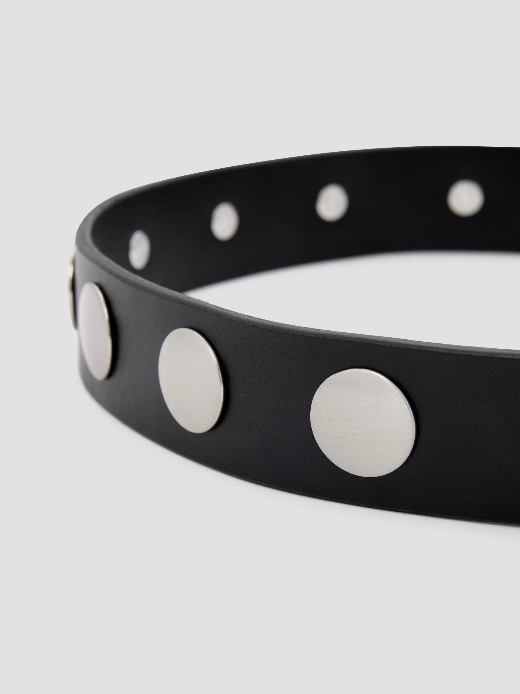 Studded Leather Belt sold by Bassike product image thumbnail 5