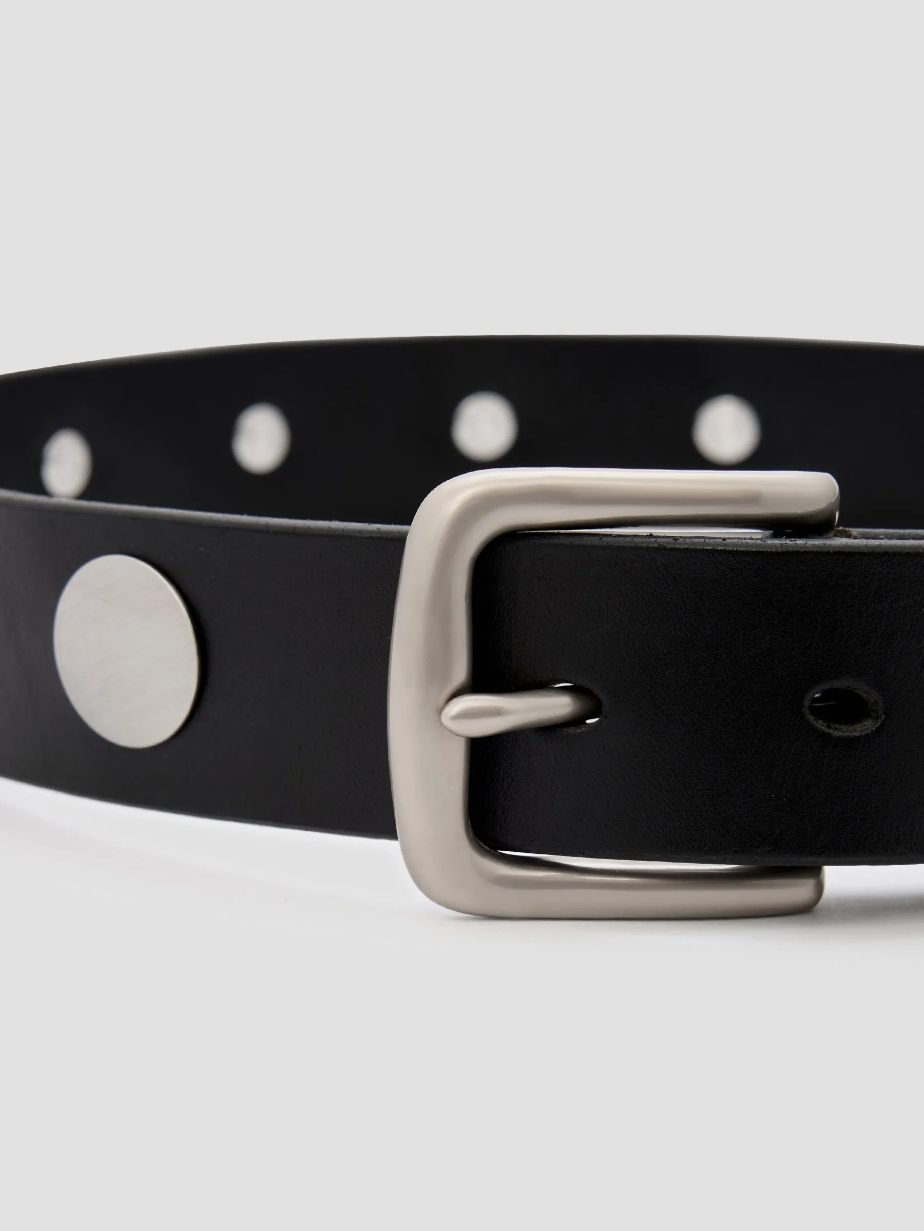 Studded Leather Belt sold by Bassike product image thumbnail 3
