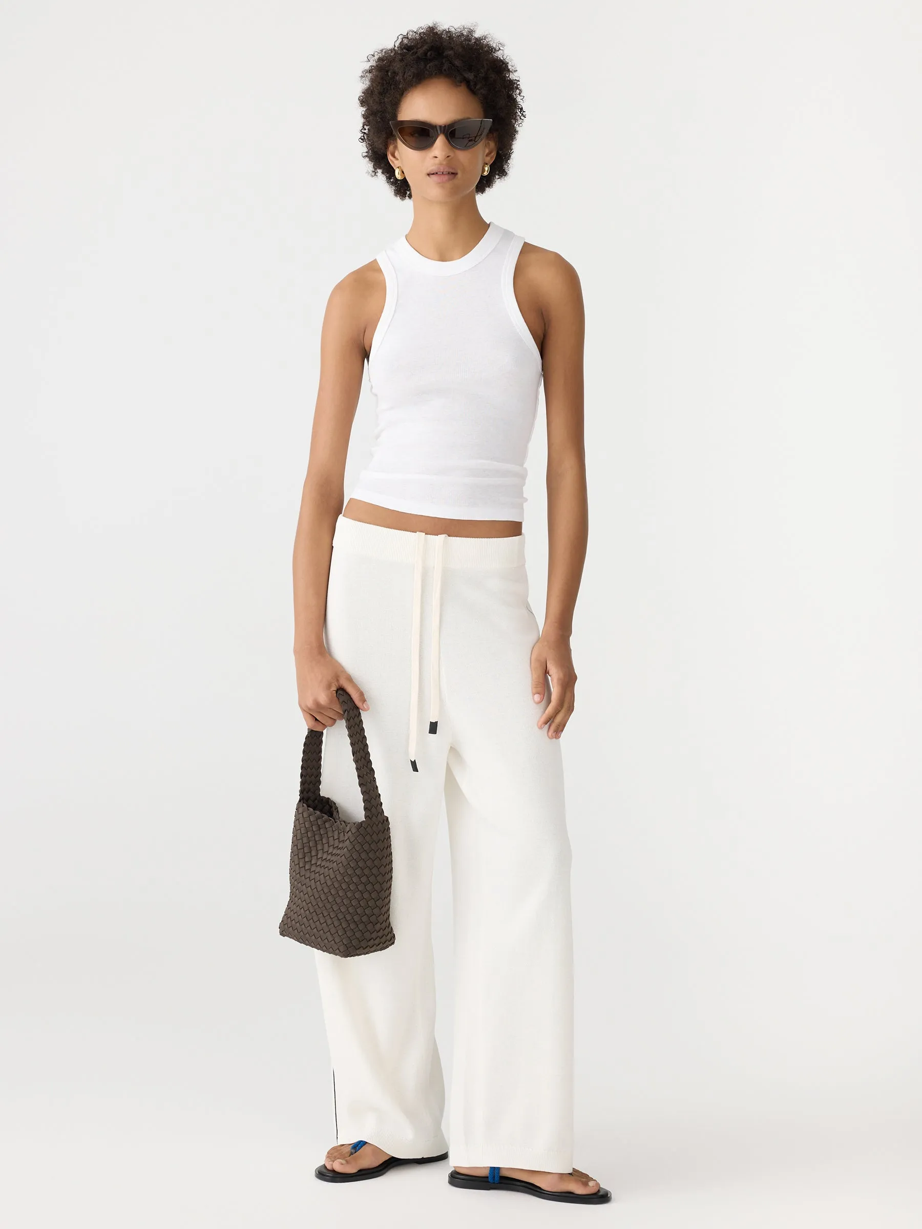 High Twist Relaxed Pants sold by Bassike