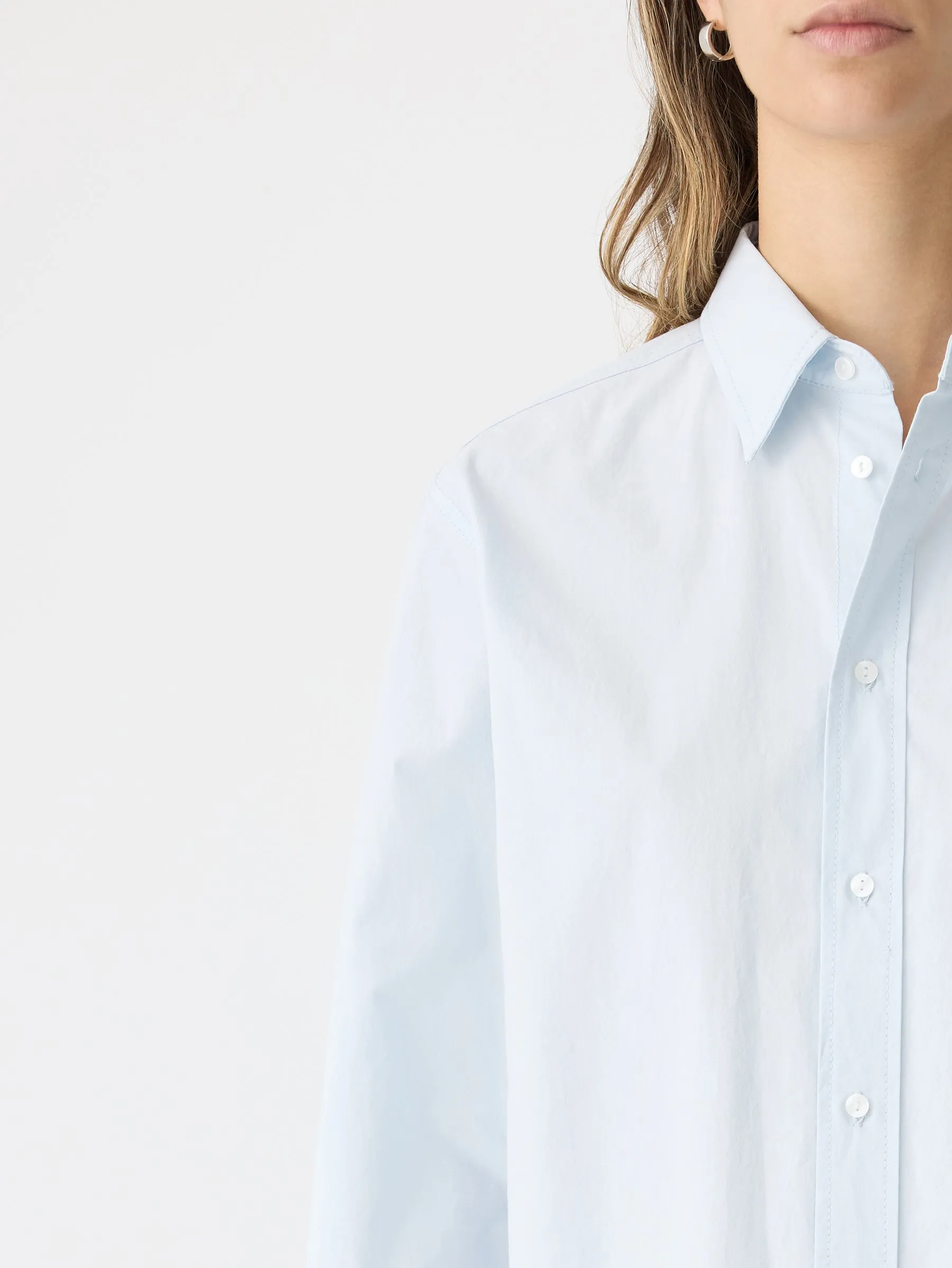 Cuff Detail Traditional Shirt sold by Bassike product image thumbnail 3