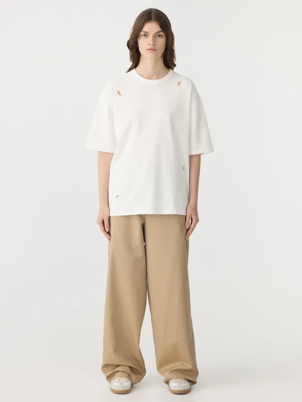 Distressed Heritage Short Sleeve T-Shirt sold by Bassike