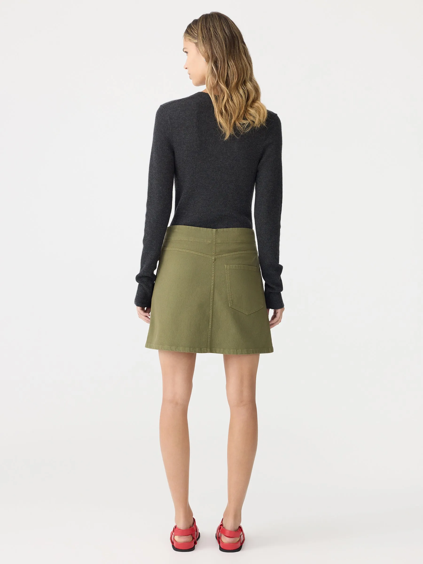 Pocket Detail Mini Skirt sold by Bassike product image thumbnail 5