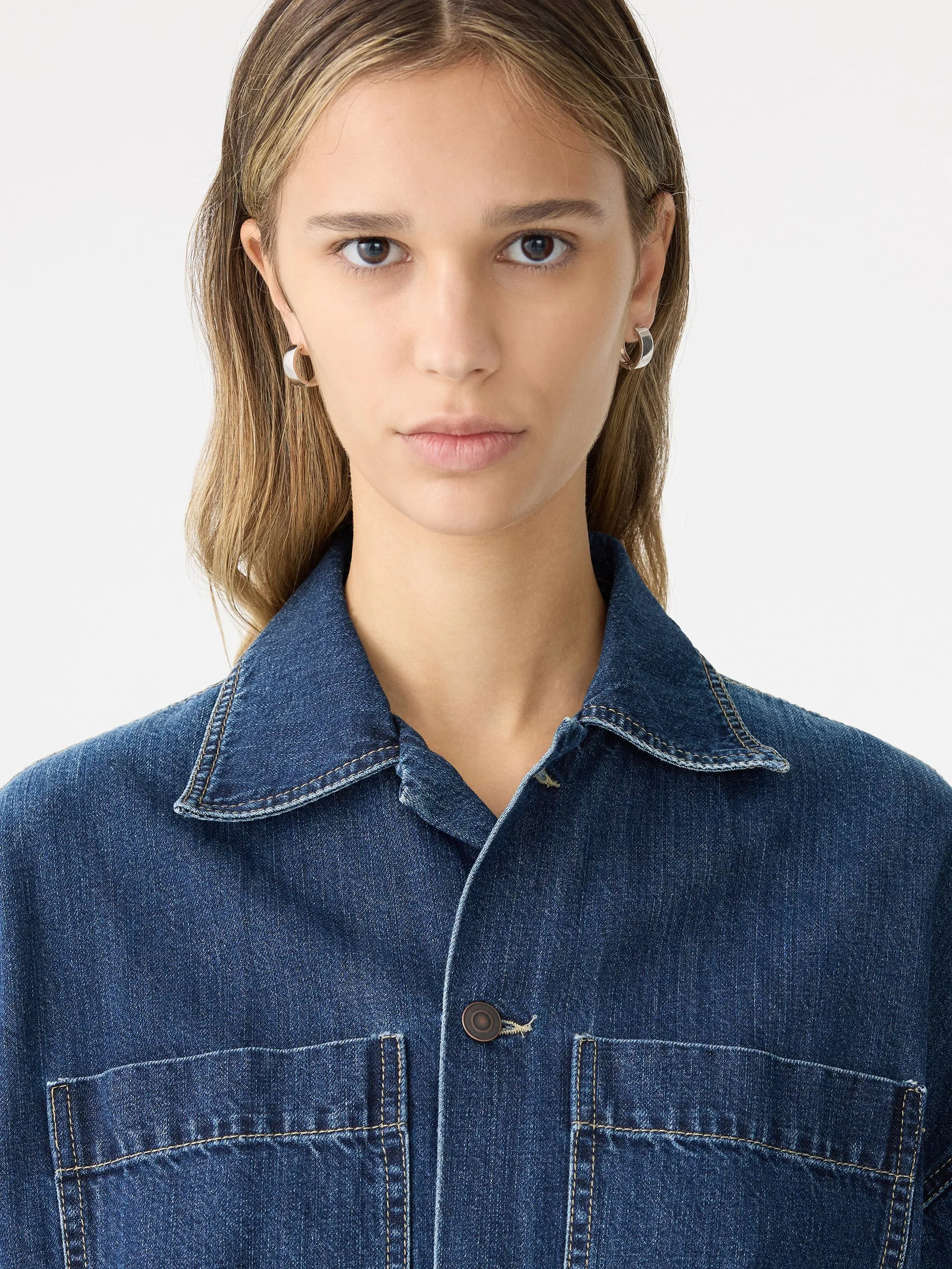 Organic Denim Jumpsuit sold by Bassike product image thumbnail 5