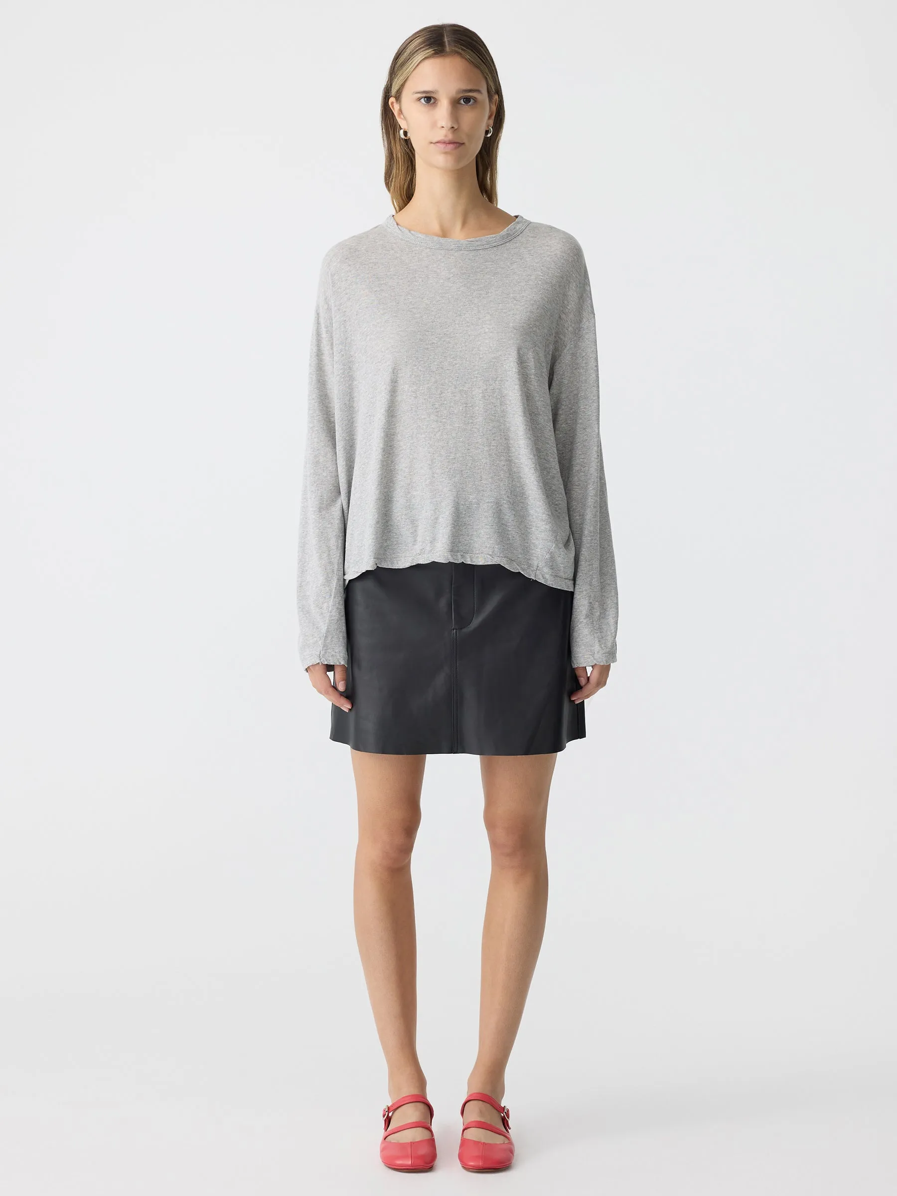 Slouch Superfine Long Sleeve T-Shirt sold by Bassike