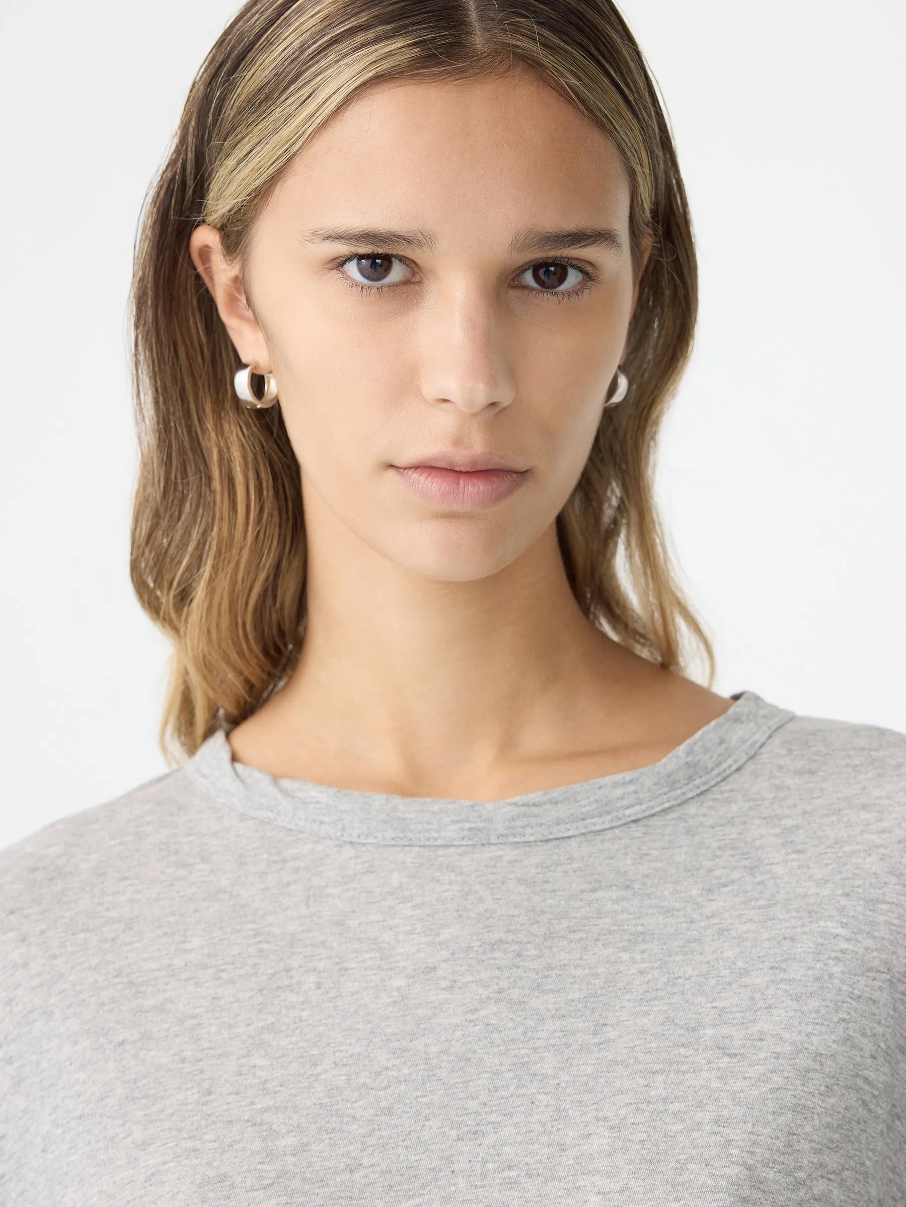 Slouch Superfine Long Sleeve T-Shirt sold by Bassike product image thumbnail 3