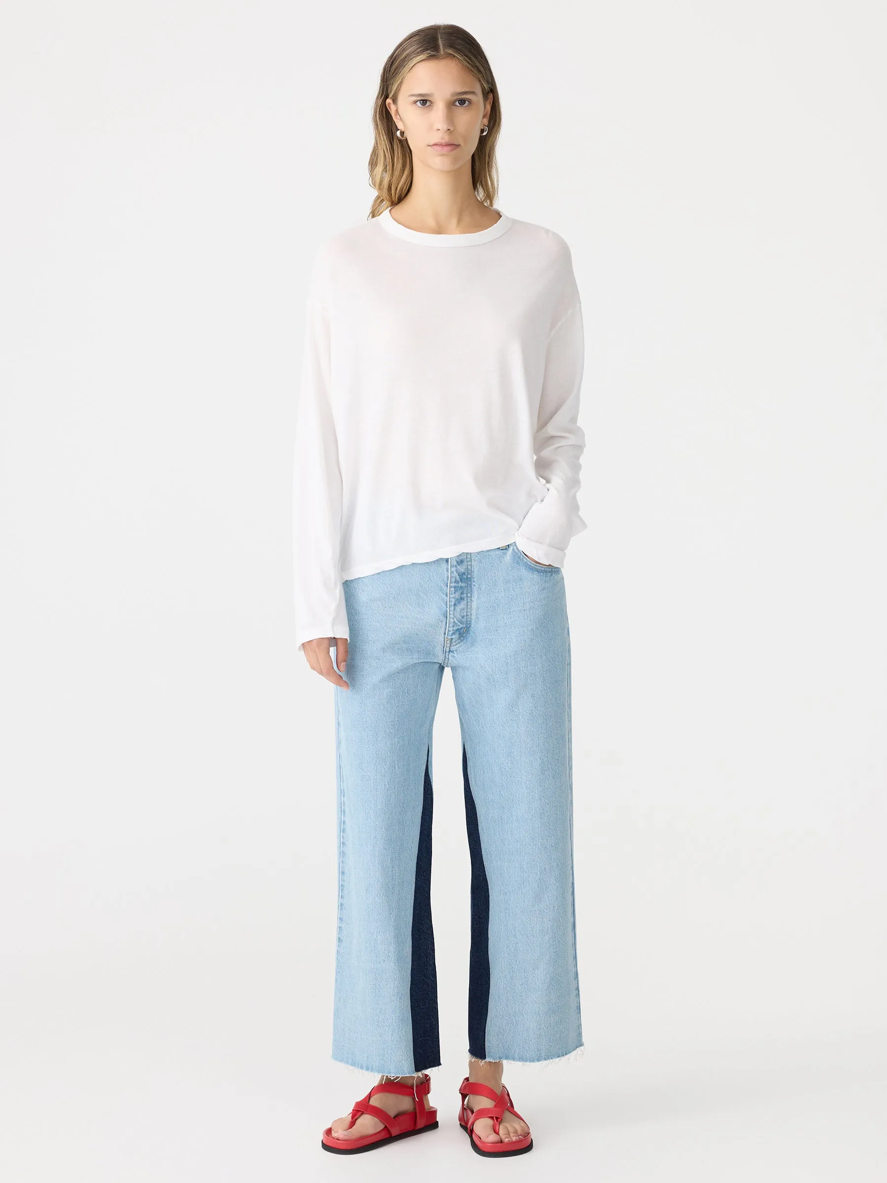 Slouch Superfine Long Sleeve T-Shirt sold by Bassike