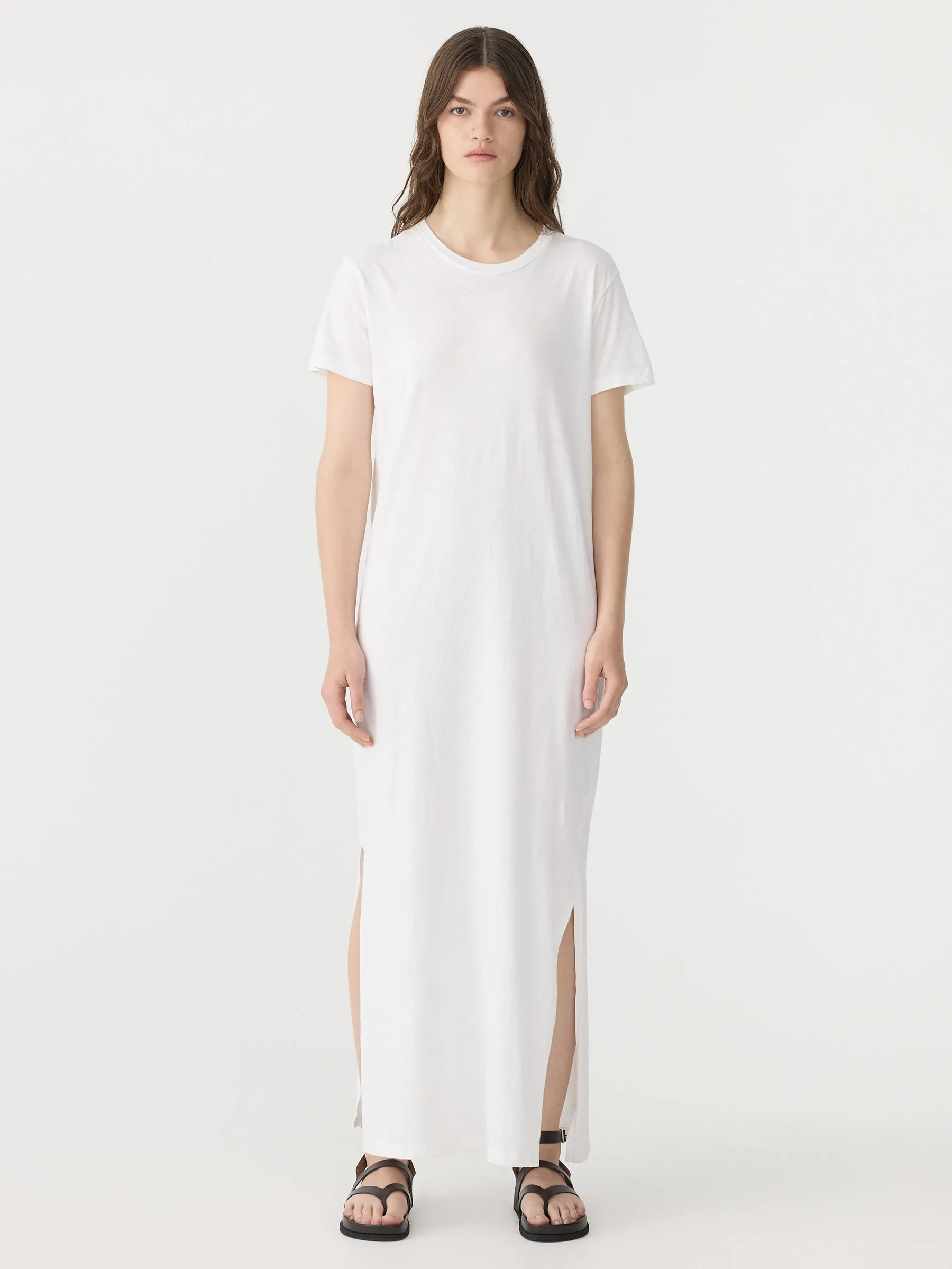 Longerline T-Shirt Dress sold by Bassike