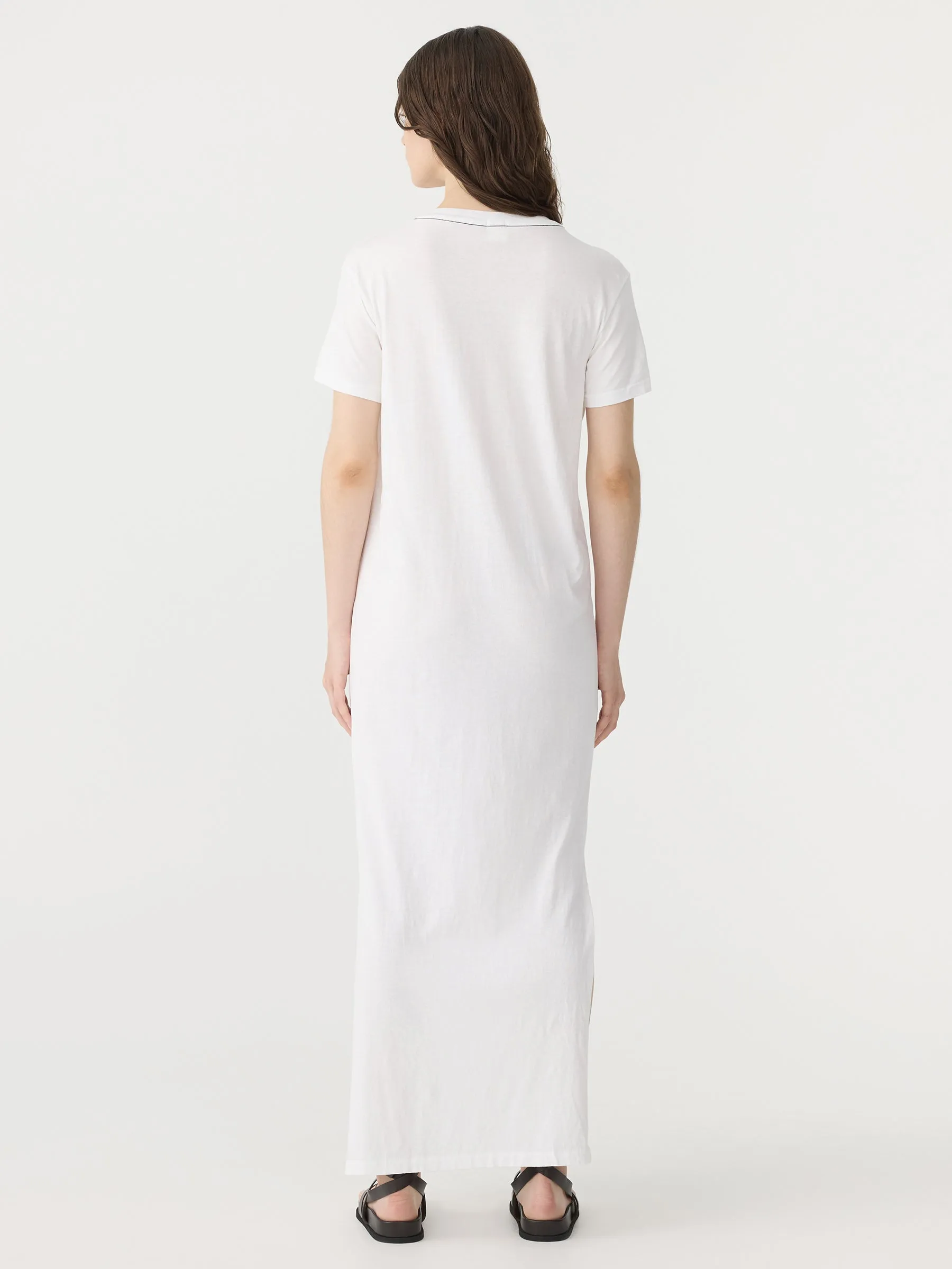 Longerline T-Shirt Dress sold by Bassike product image thumbnail 5