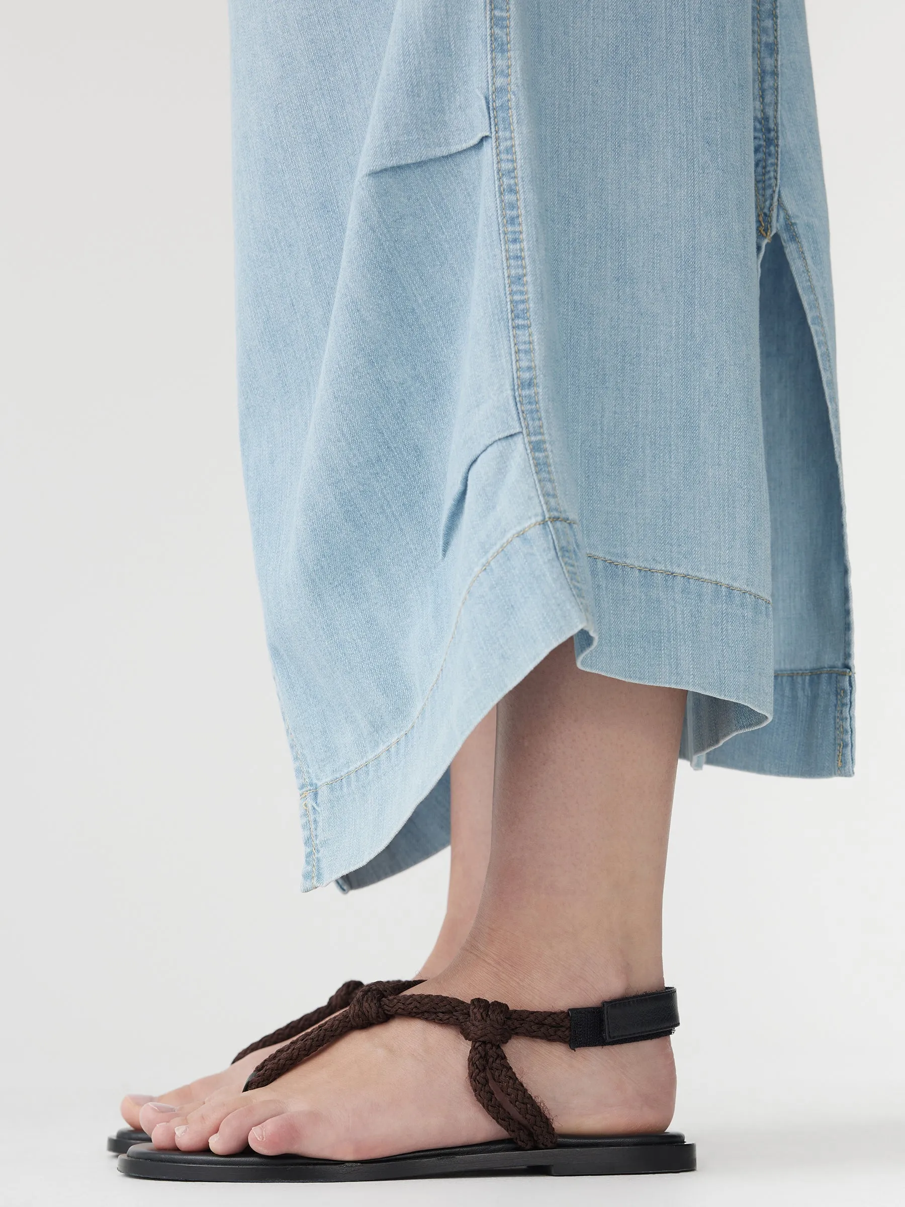 Denim Deconstructed Skirt sold by Bassike product image thumbnail 5