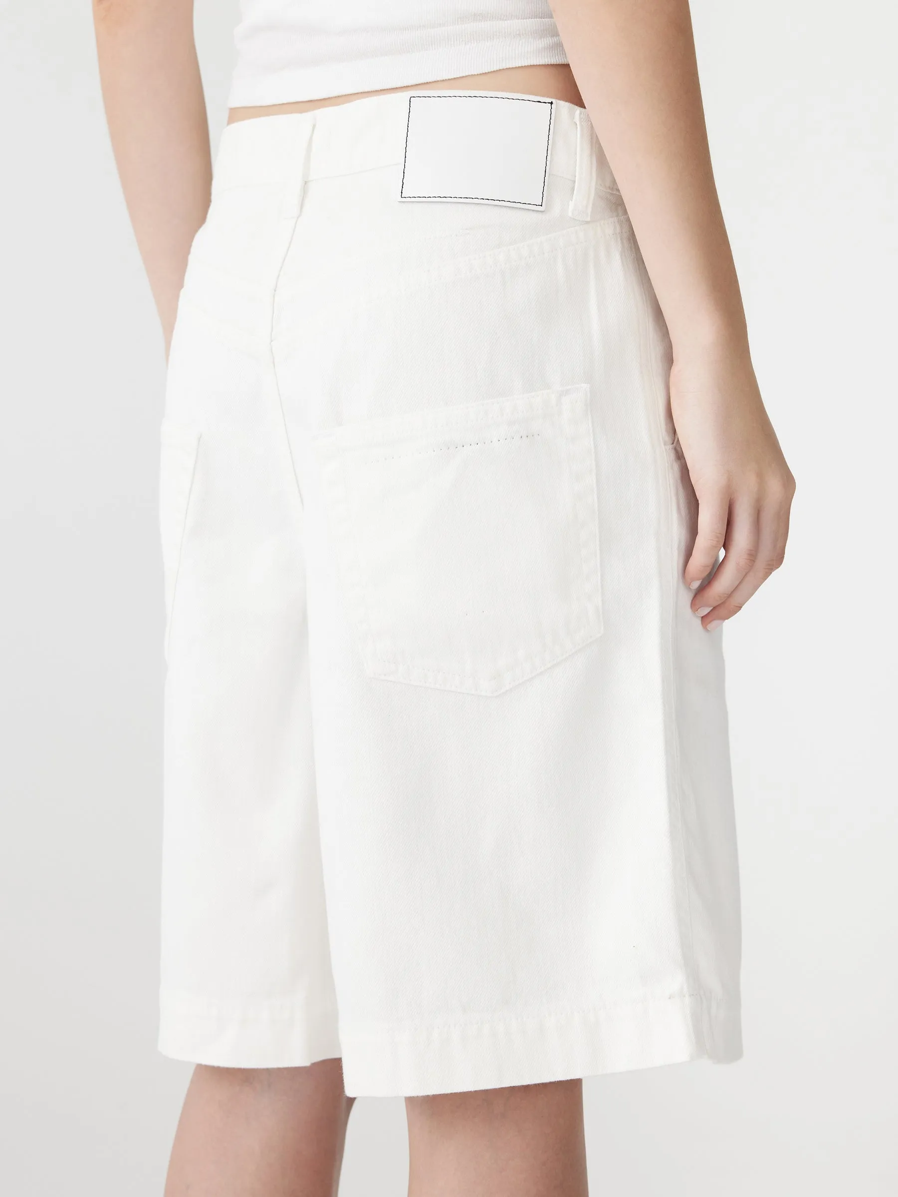 Denim Bermuda Short sold by Bassike product image thumbnail 5