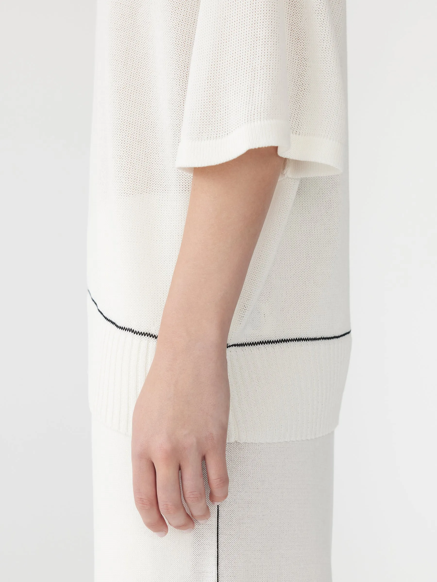 High Twist Cotton Short Sleeve Knit sold by Bassike product image thumbnail 5