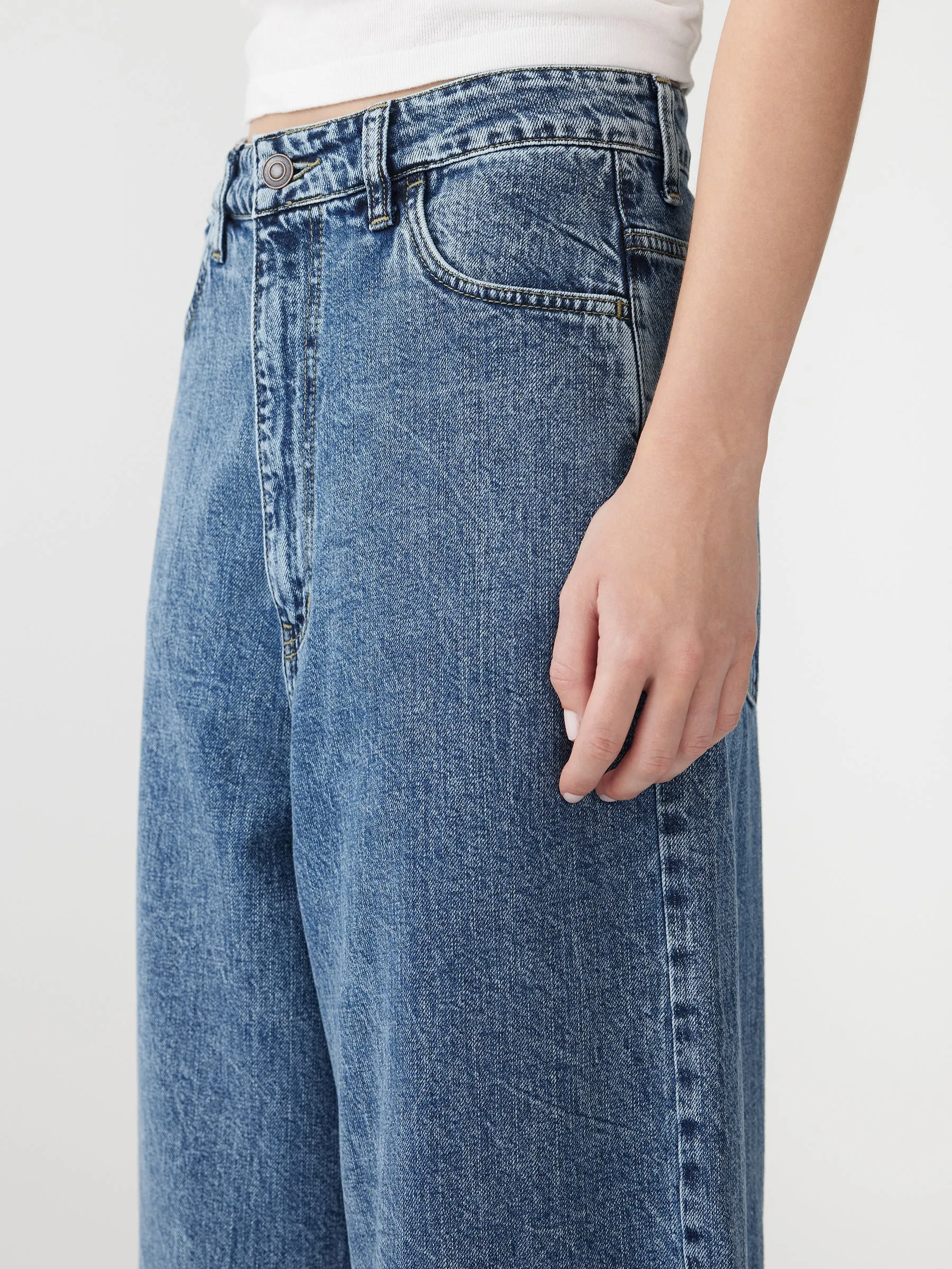 Barrel Leg Jean sold by Bassike product image thumbnail 4