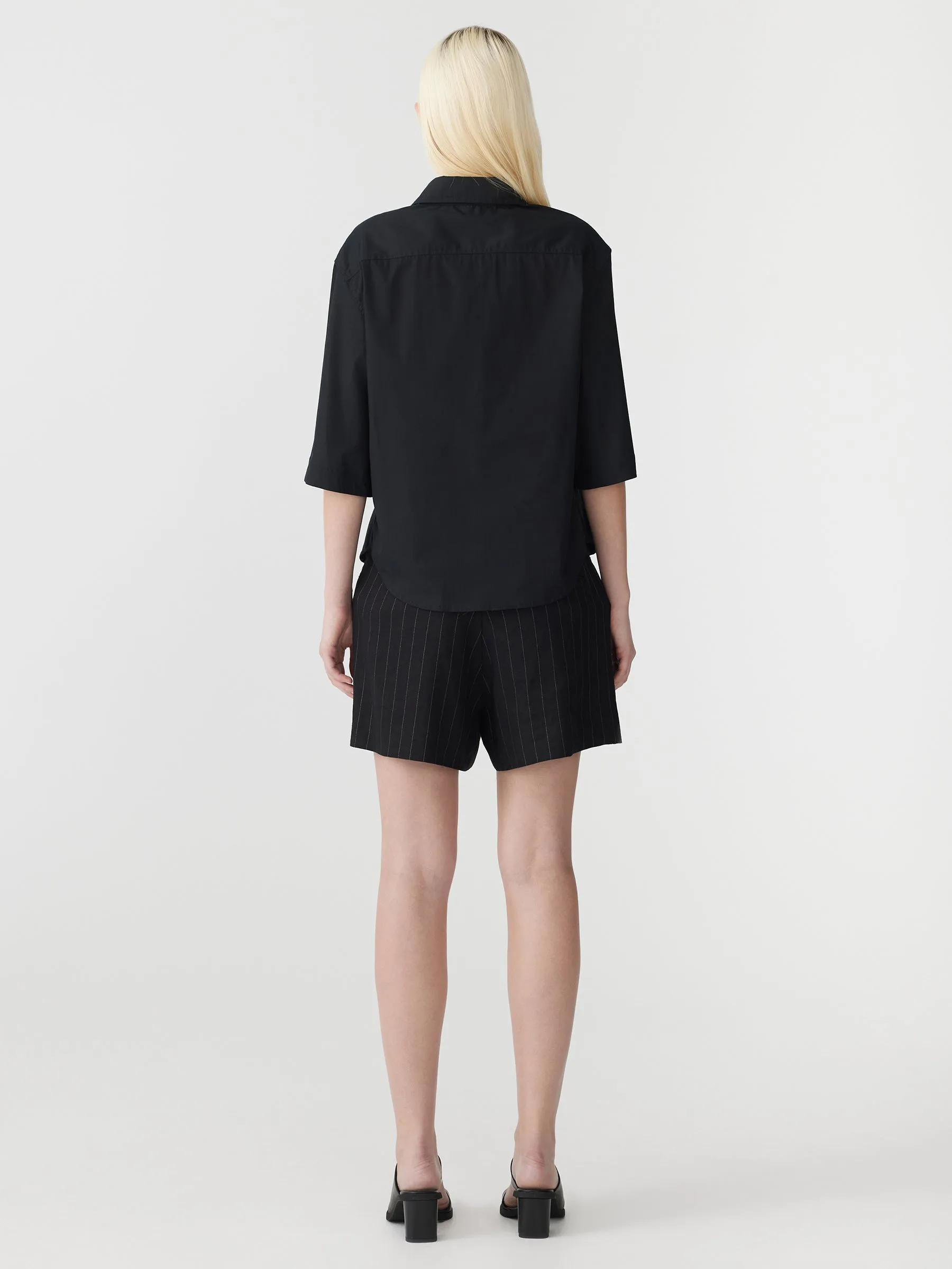 Organic Cotton Short Sleeve Shirt sold by Bassike product image thumbnail 5