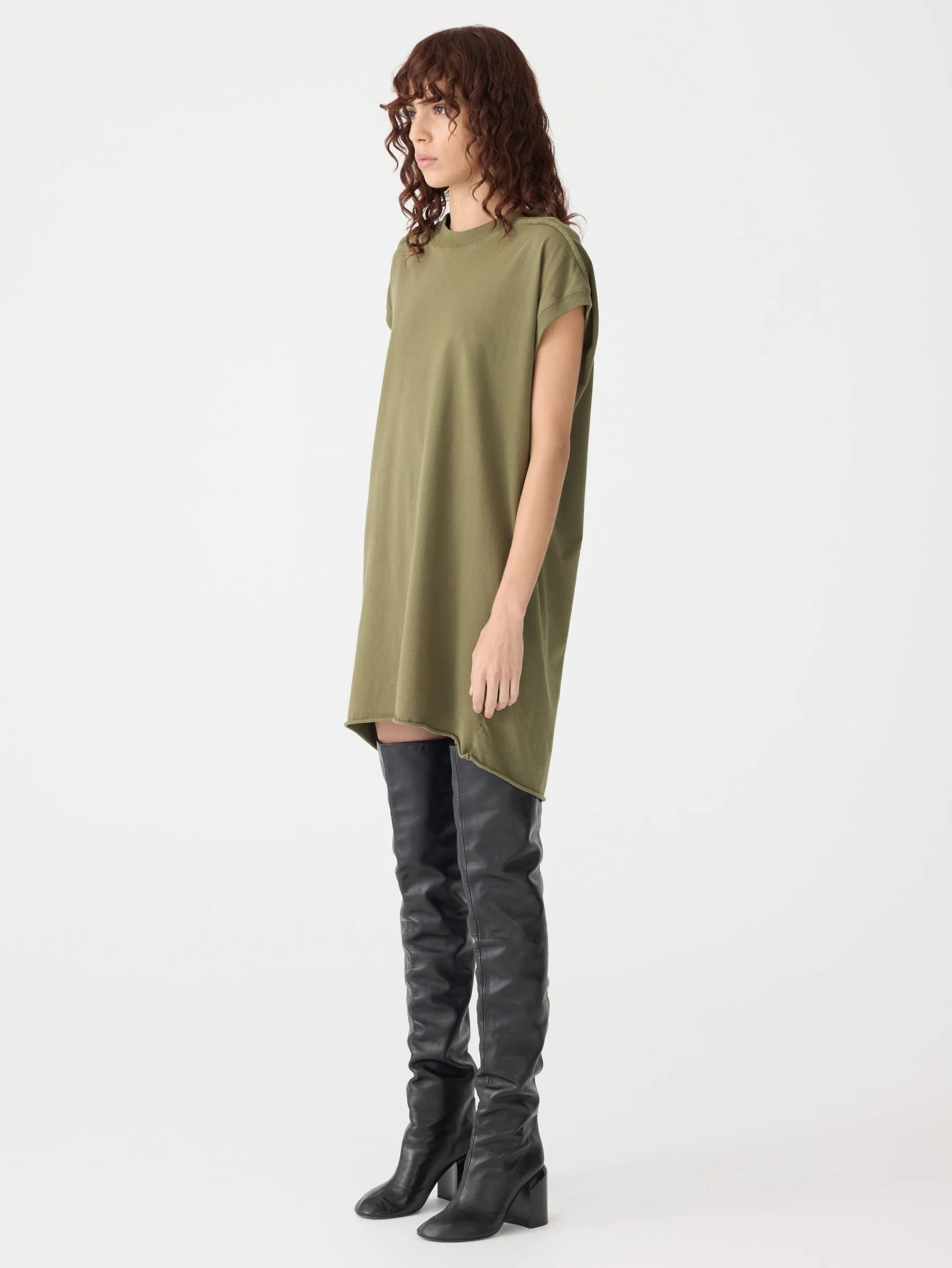 Sleeve Cut Off Tank Dress sold by Bassike product image thumbnail 2