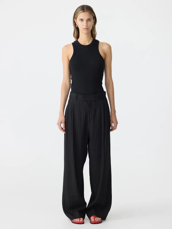 Linen Viscose Tailored Pant sold by Bassike