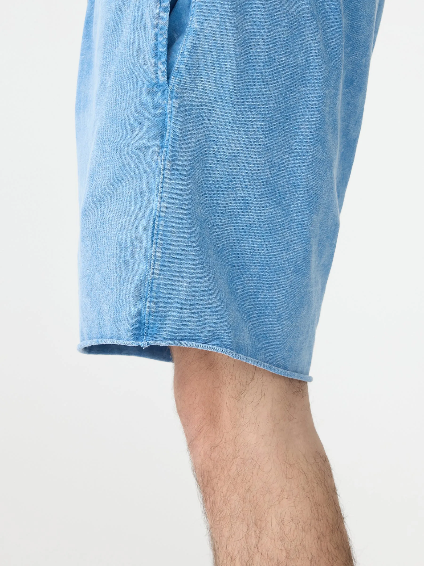 Acid Dye Raw Double Jersey Short sold by Bassike product image thumbnail 4