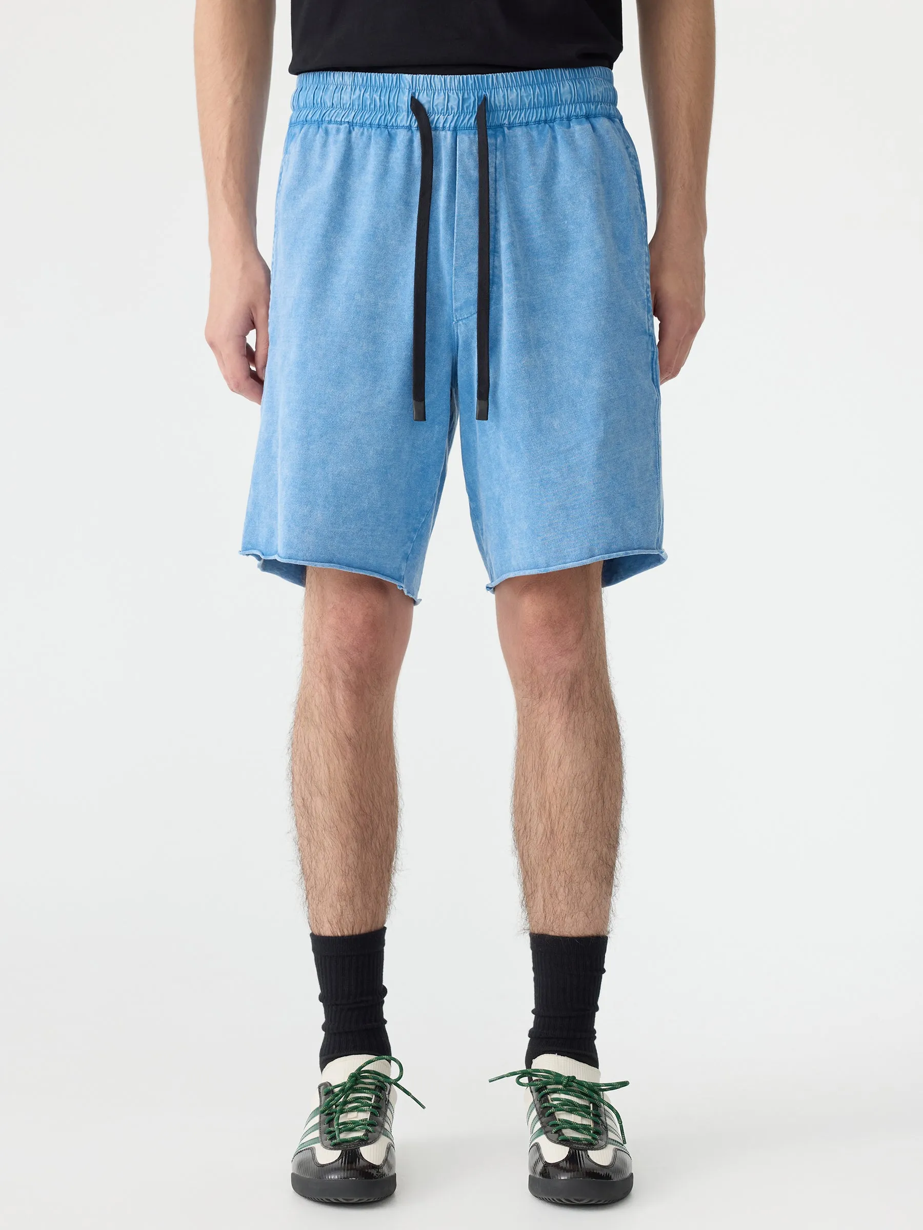 Acid Dye Raw Double Jersey Short sold by Bassike product image thumbnail 2