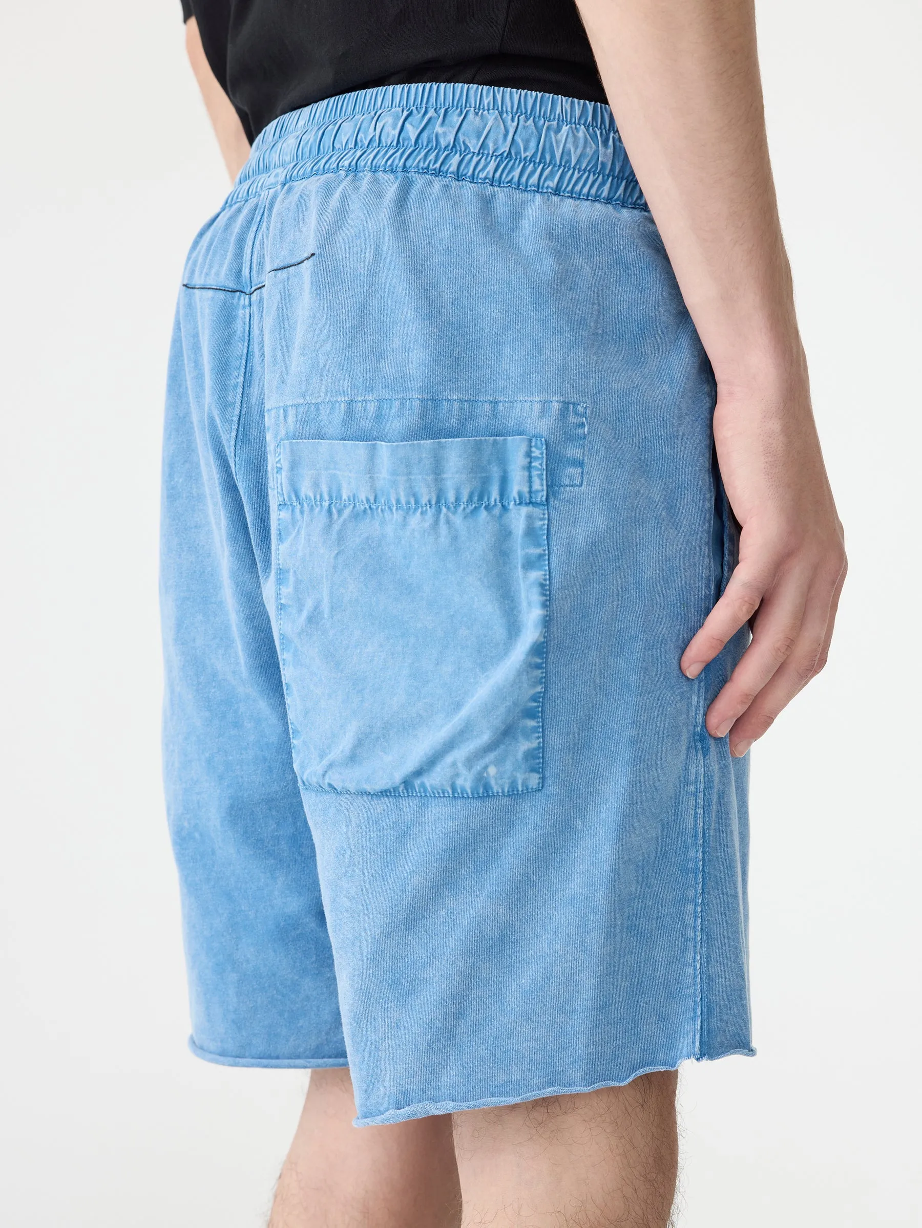 Acid Dye Raw Double Jersey Short sold by Bassike product image thumbnail 5
