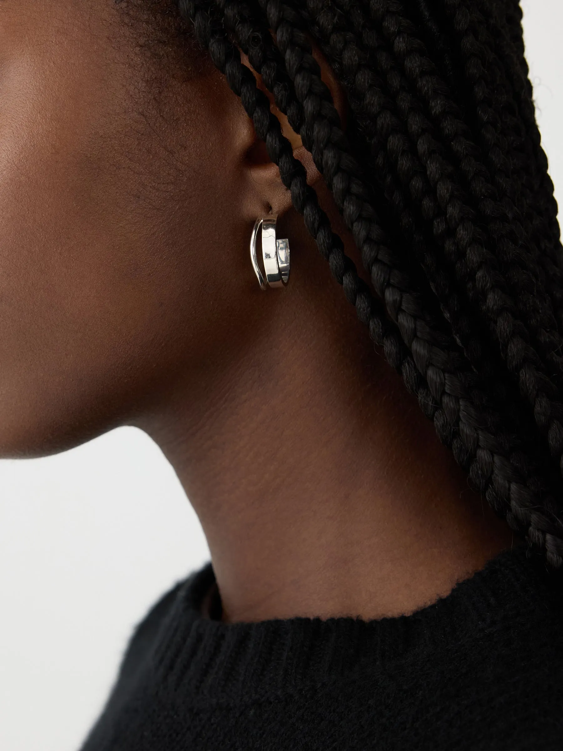 Meadowlark Bliss Hoops Medium sold by Bassike product image thumbnail 3