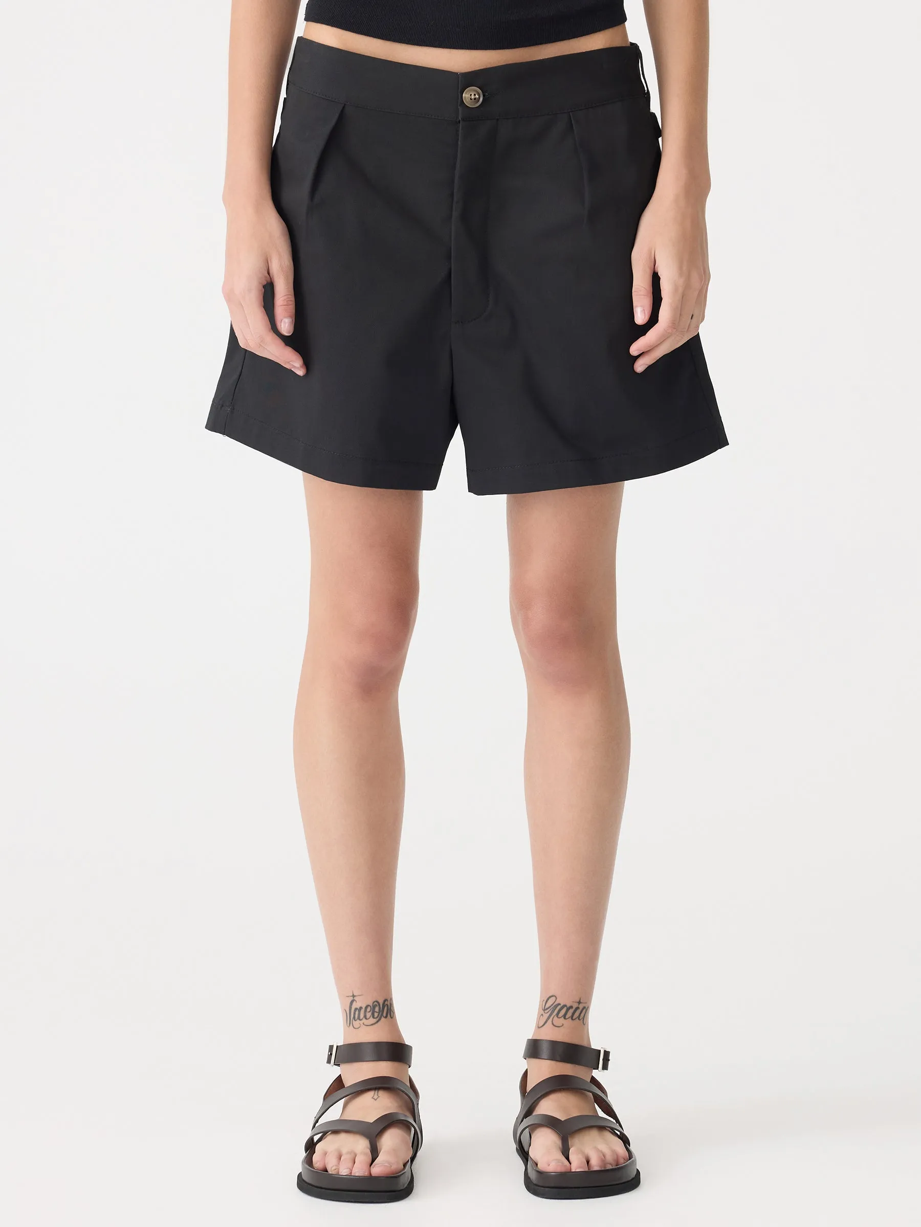 Pleated Mini Short sold by Bassike product image thumbnail 2