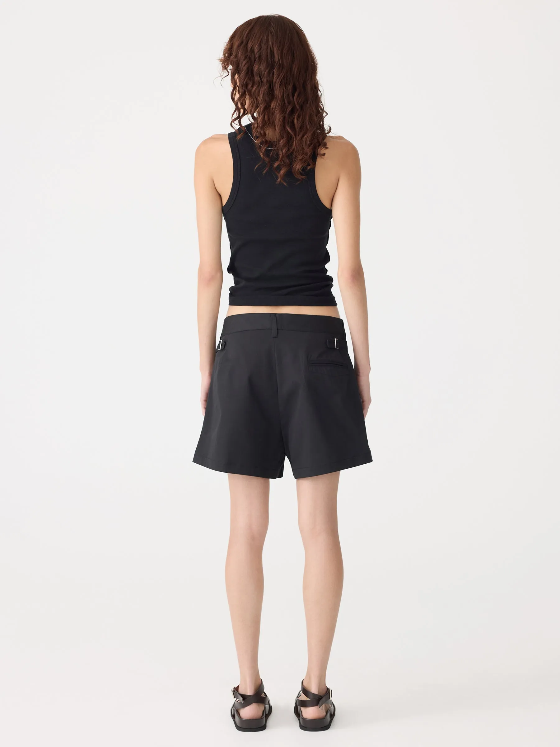 Pleated Mini Short sold by Bassike product image thumbnail 5