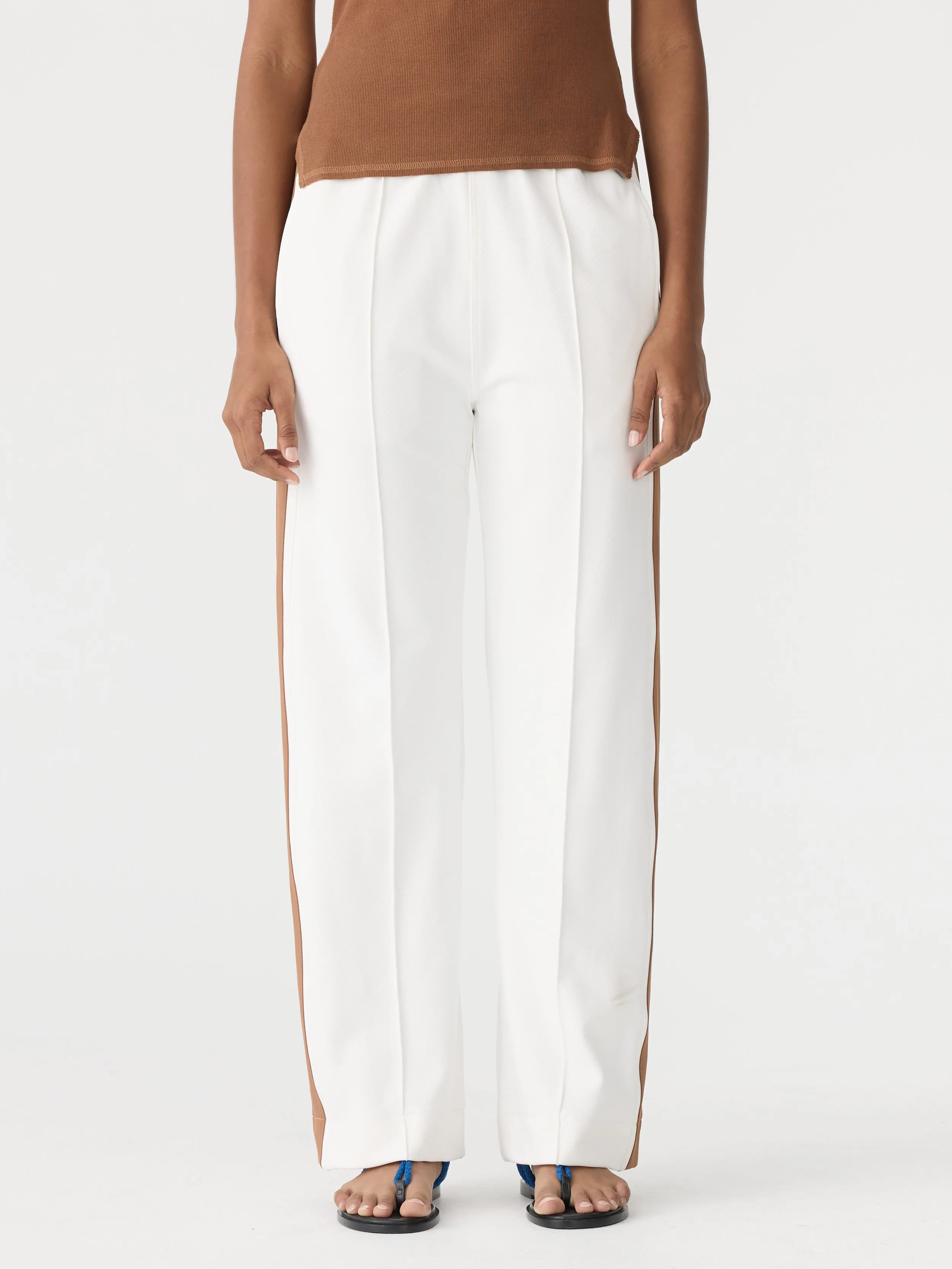 Twill Stripe Detail Pant sold by Bassike product image thumbnail 3