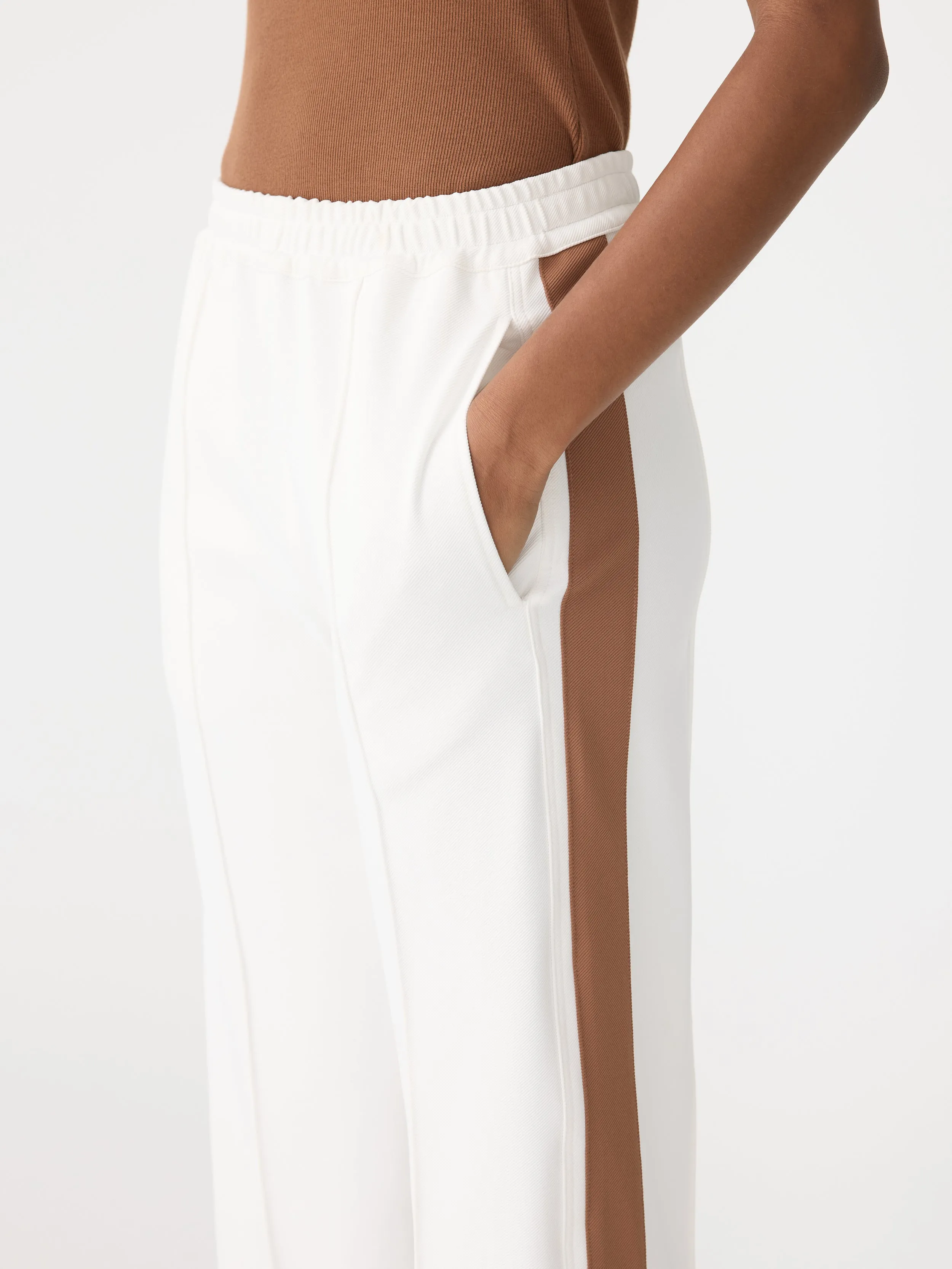 Twill Stripe Detail Pant sold by Bassike product image thumbnail 4