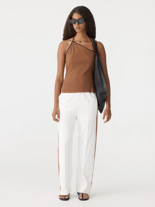 Twill Stripe Detail Pant sold by Bassike