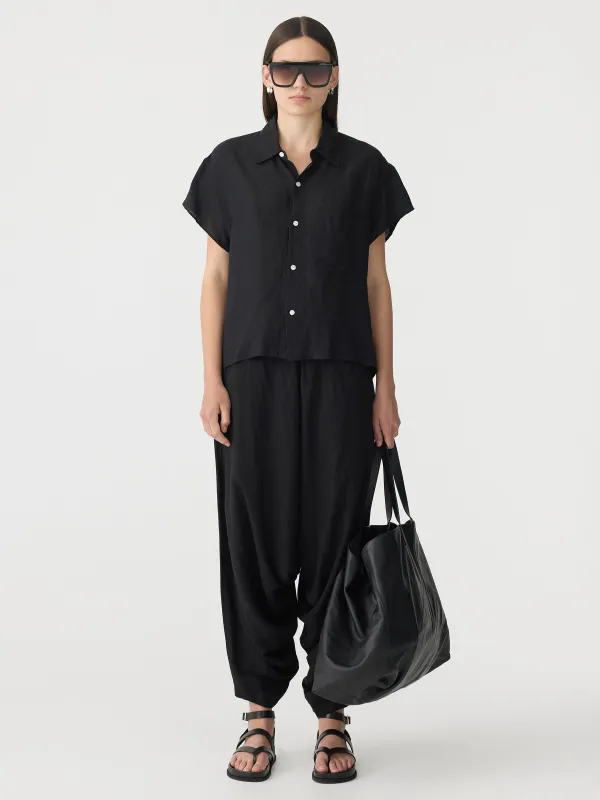 Slouch Cut Out Shirt sold by Bassike