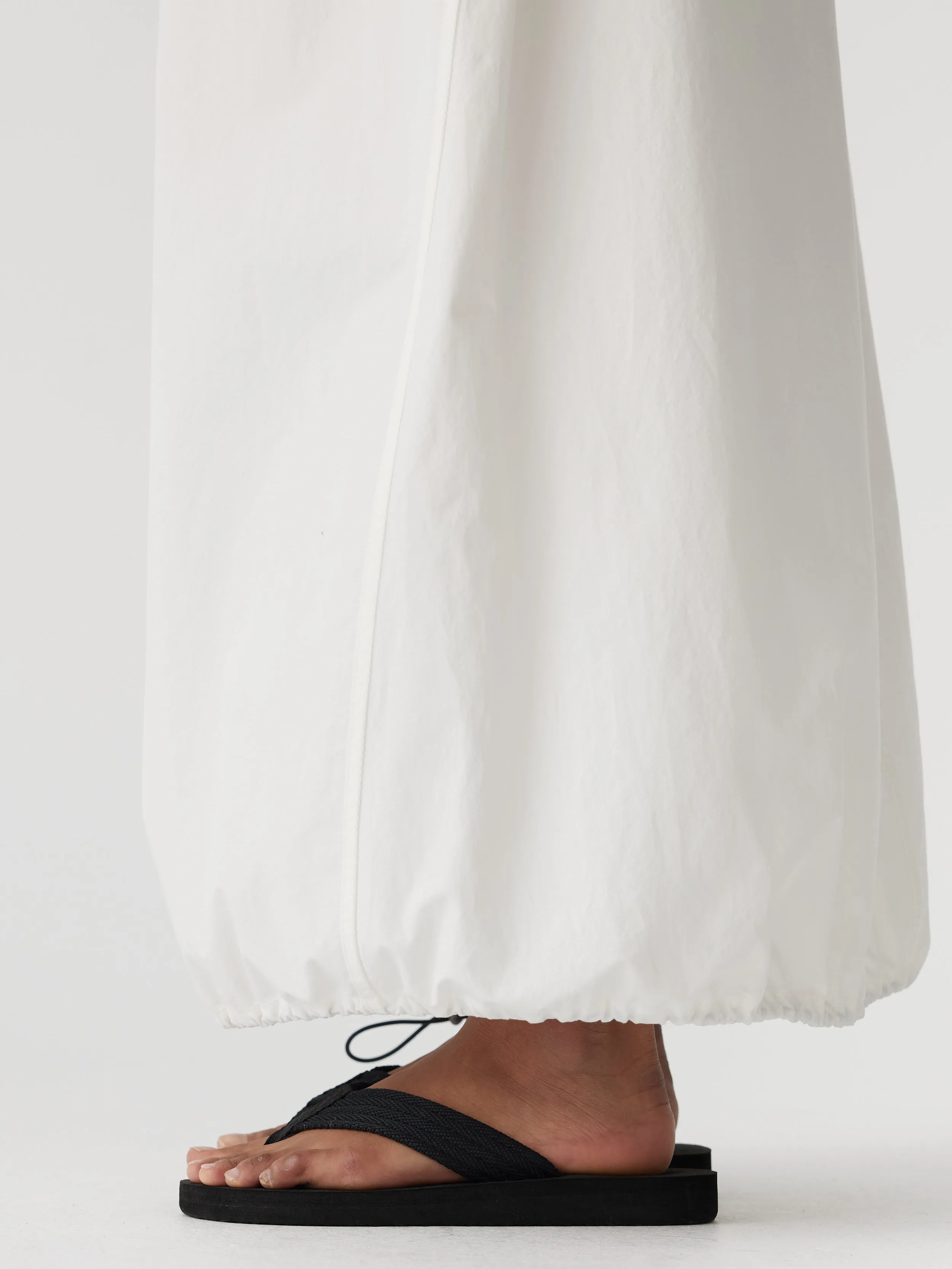 Crushed Cotton Maxi Skirt sold by Bassike product image thumbnail 5