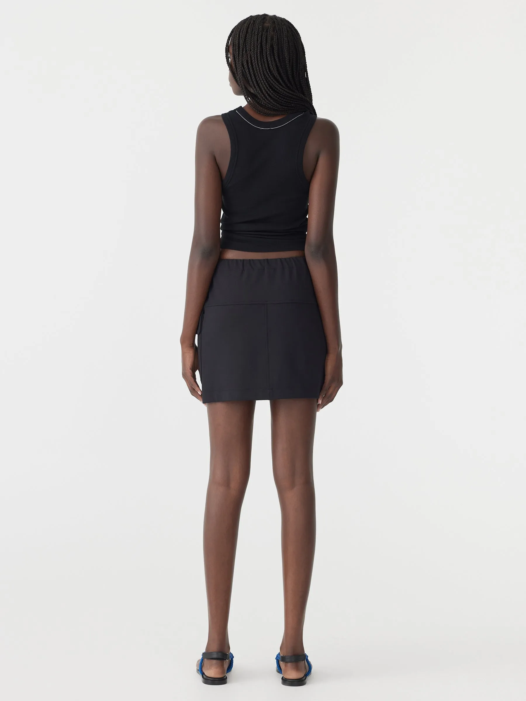 Drawstring Pocket Mini Skirt sold by Bassike product image thumbnail 5
