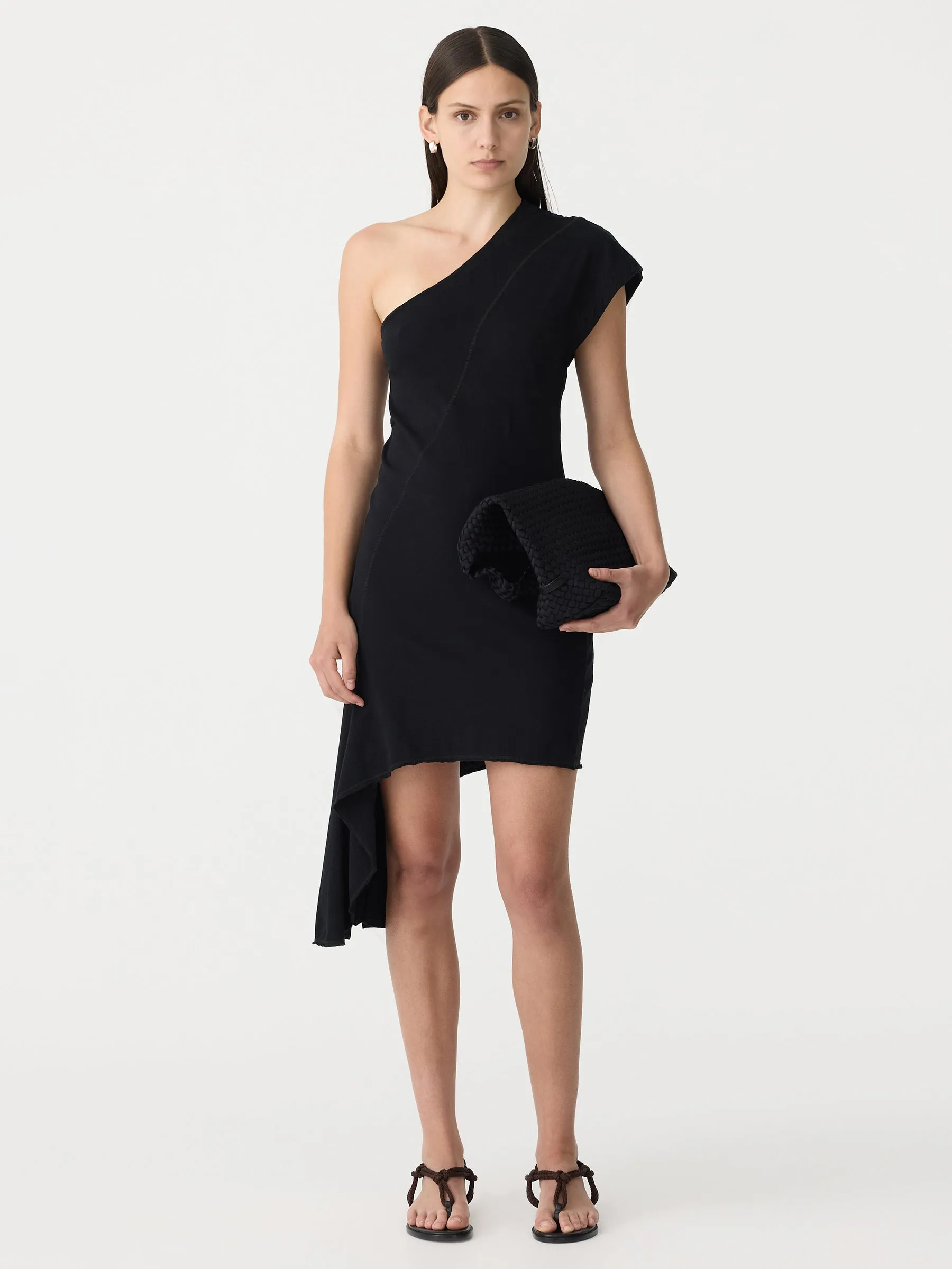 Mini Panelled One Shoulder Dress sold by Bassike