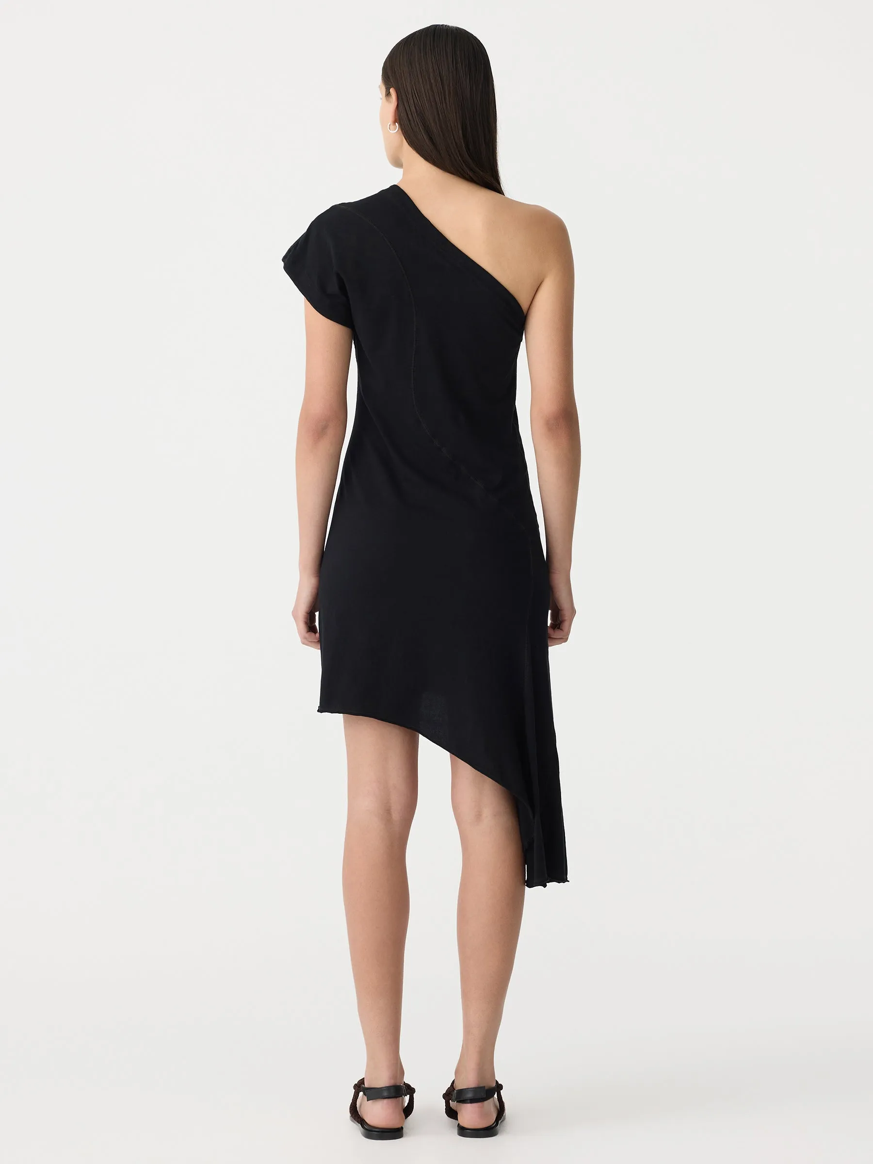 Mini Panelled One Shoulder Dress sold by Bassike product image thumbnail 5