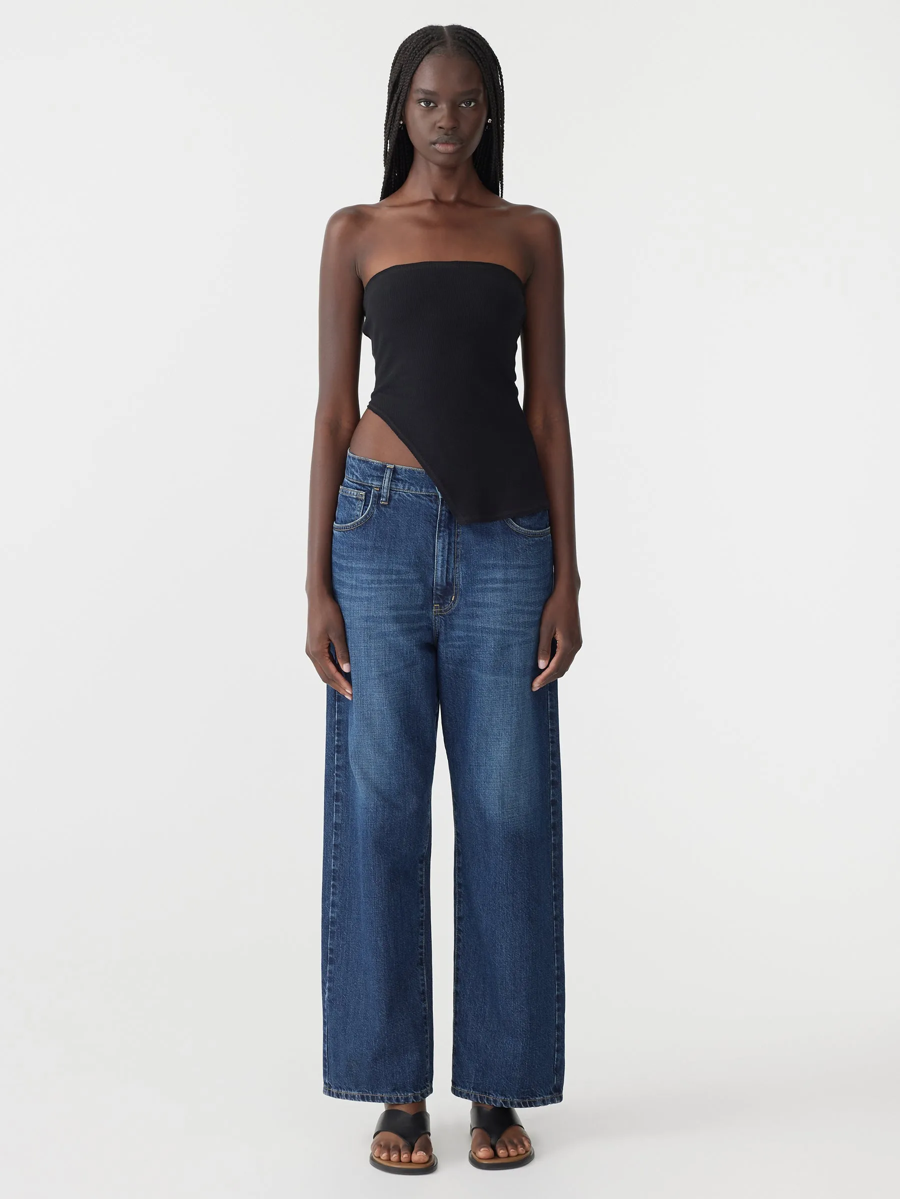 High Split Tubular Tank sold by Bassike