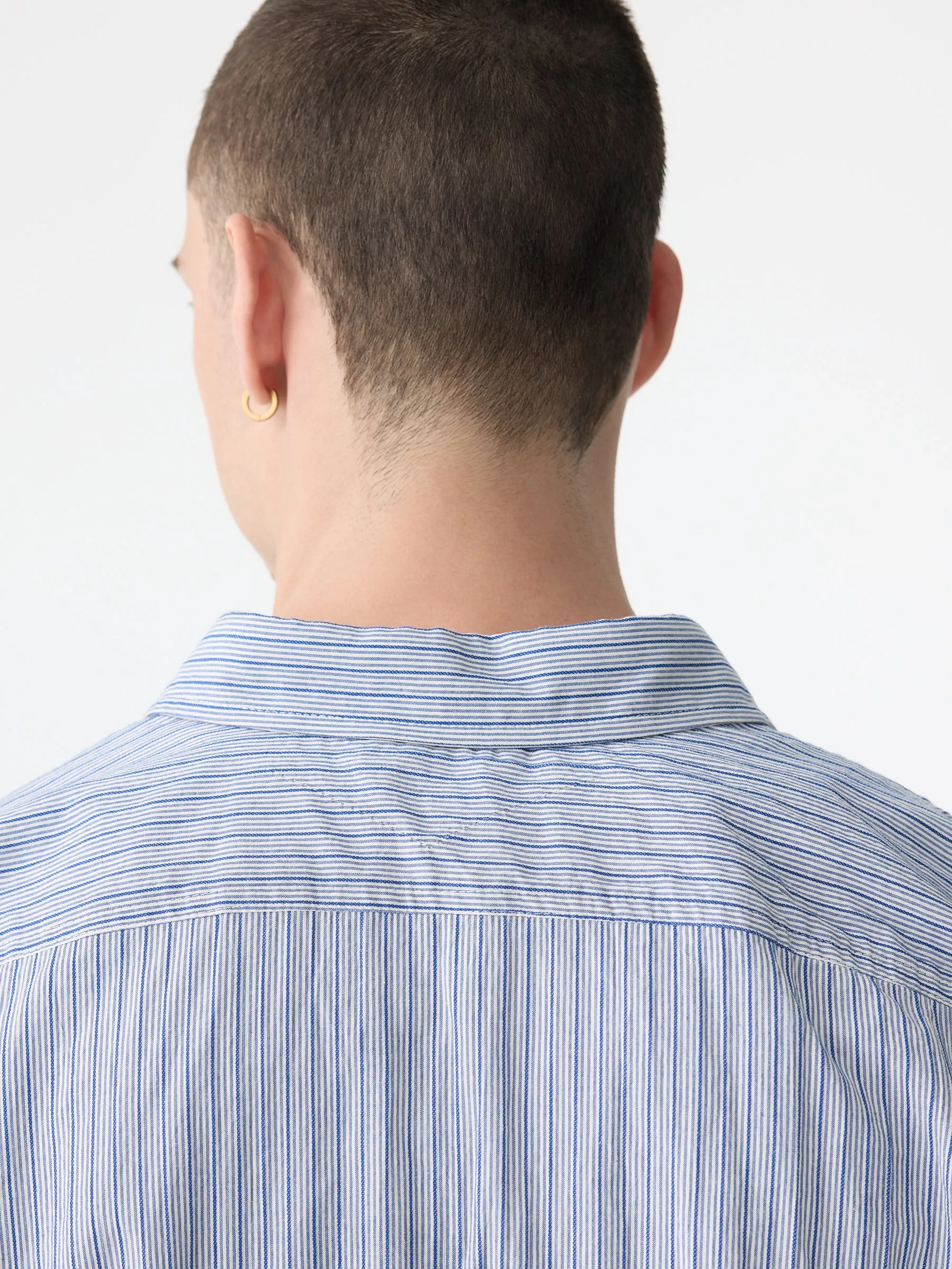 Washed Dobby Short Sleeve Shirt sold by Bassike product image thumbnail 4