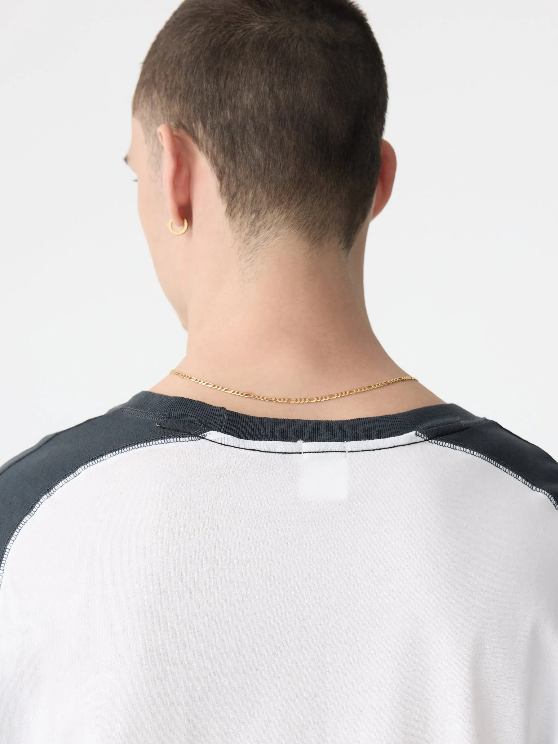 Slouch Fit Wavy T-Shirt sold by Bassike product image thumbnail 4