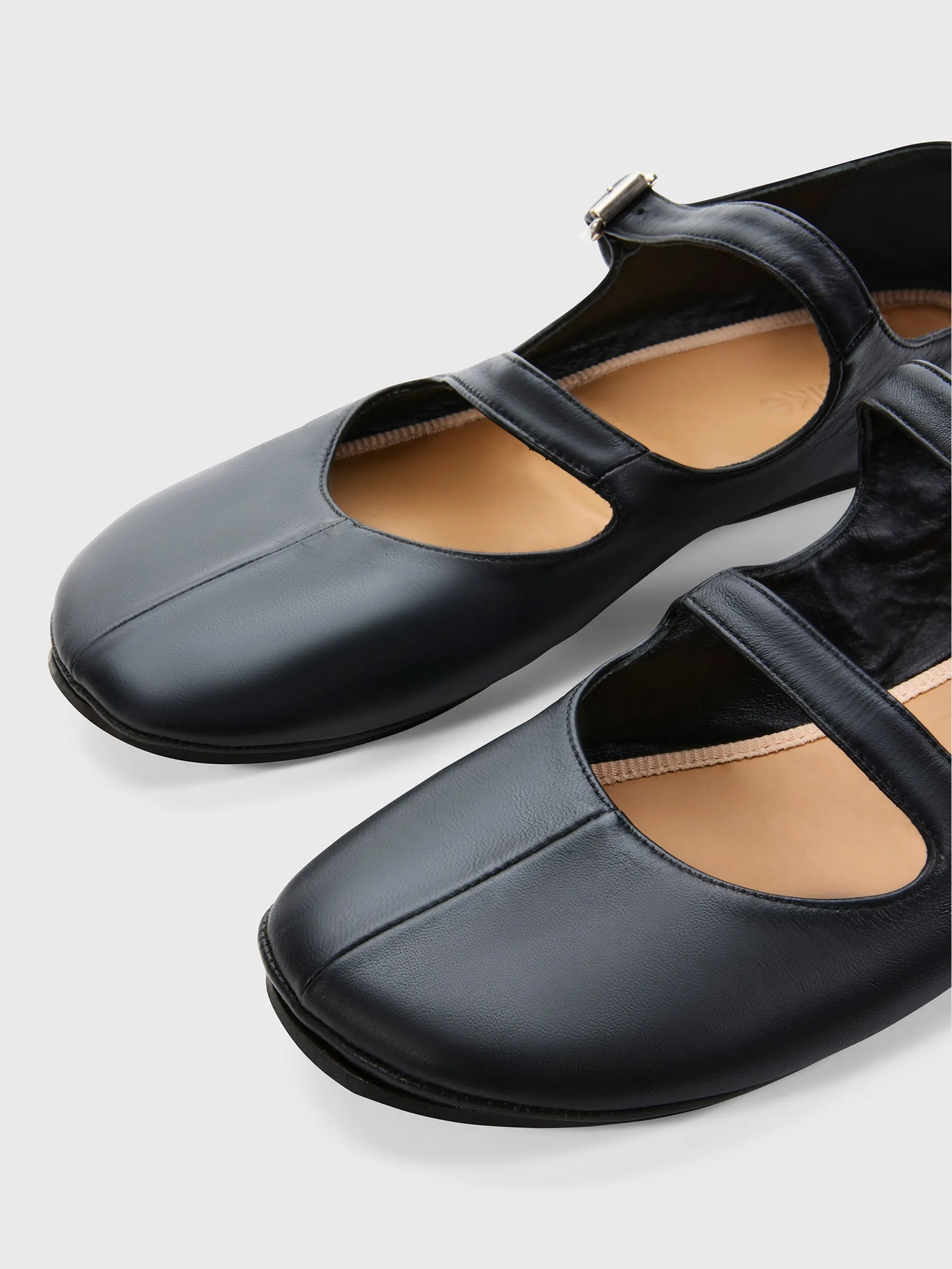Double Strap Ballerina Flat sold by Bassike product image thumbnail 3