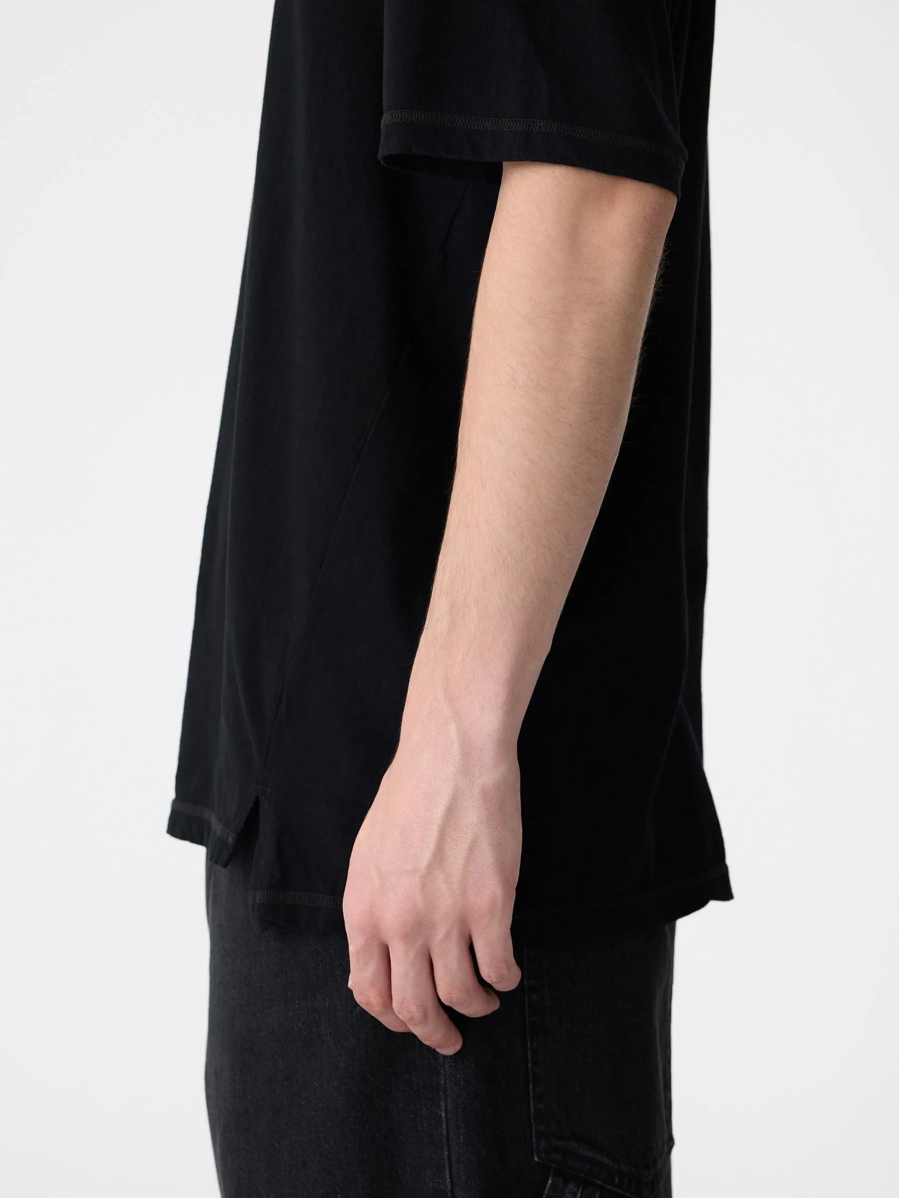 Contrast Slouch Fit T-Shirt sold by Bassike product image thumbnail 4