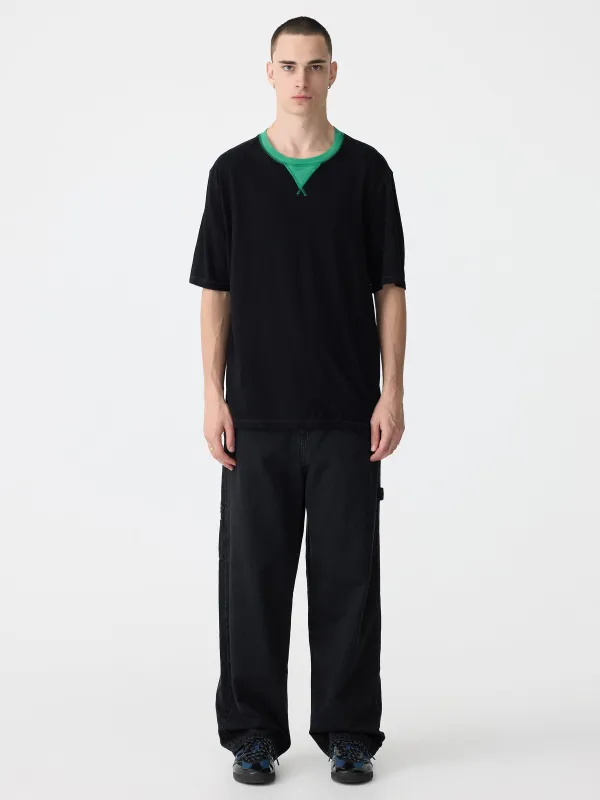 Contrast Slouch Fit T-Shirt sold by Bassike